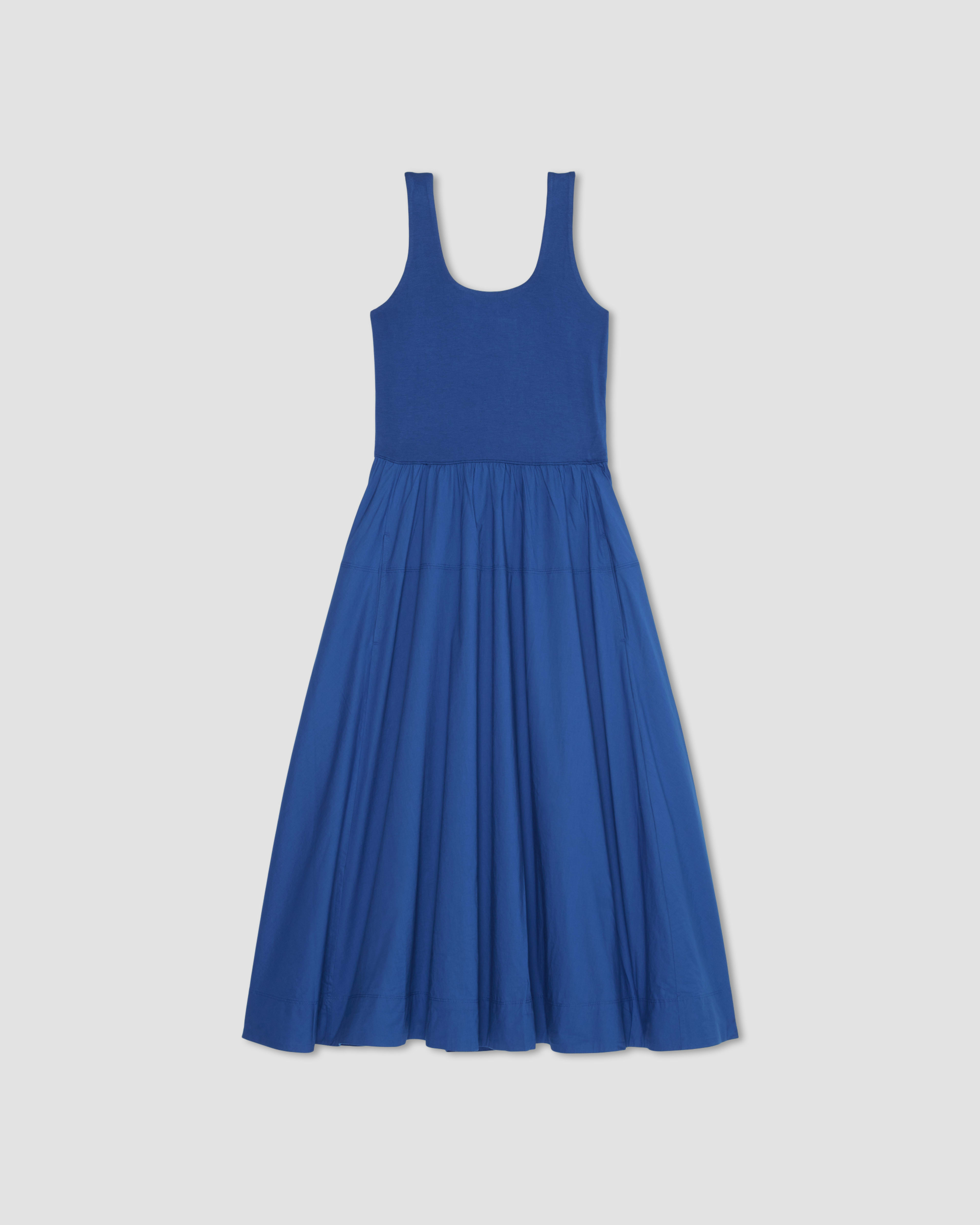 The Riviera Dress Mazarine Blue – Everlane