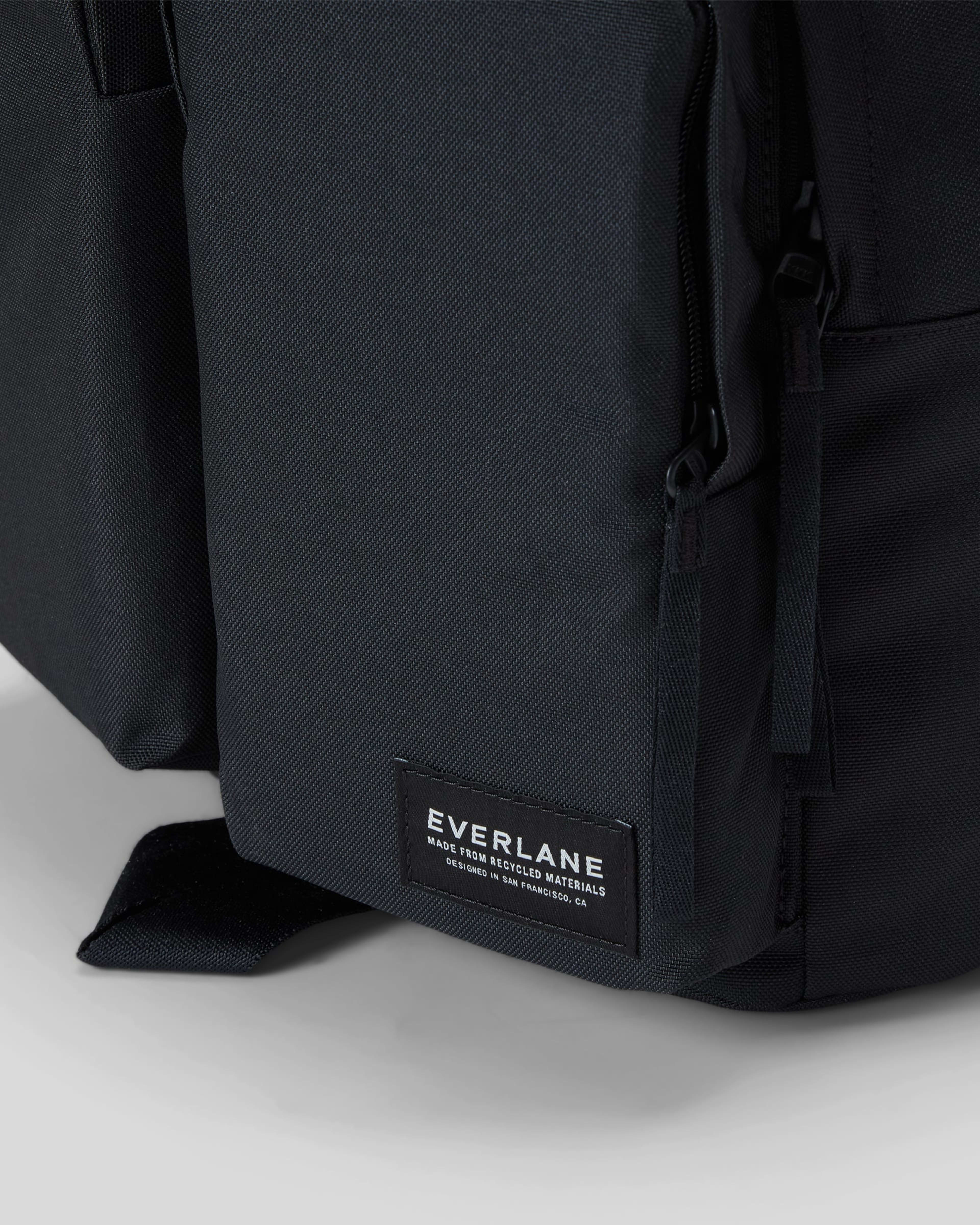 The ReNew Transit Utility Backpack Black Everlane