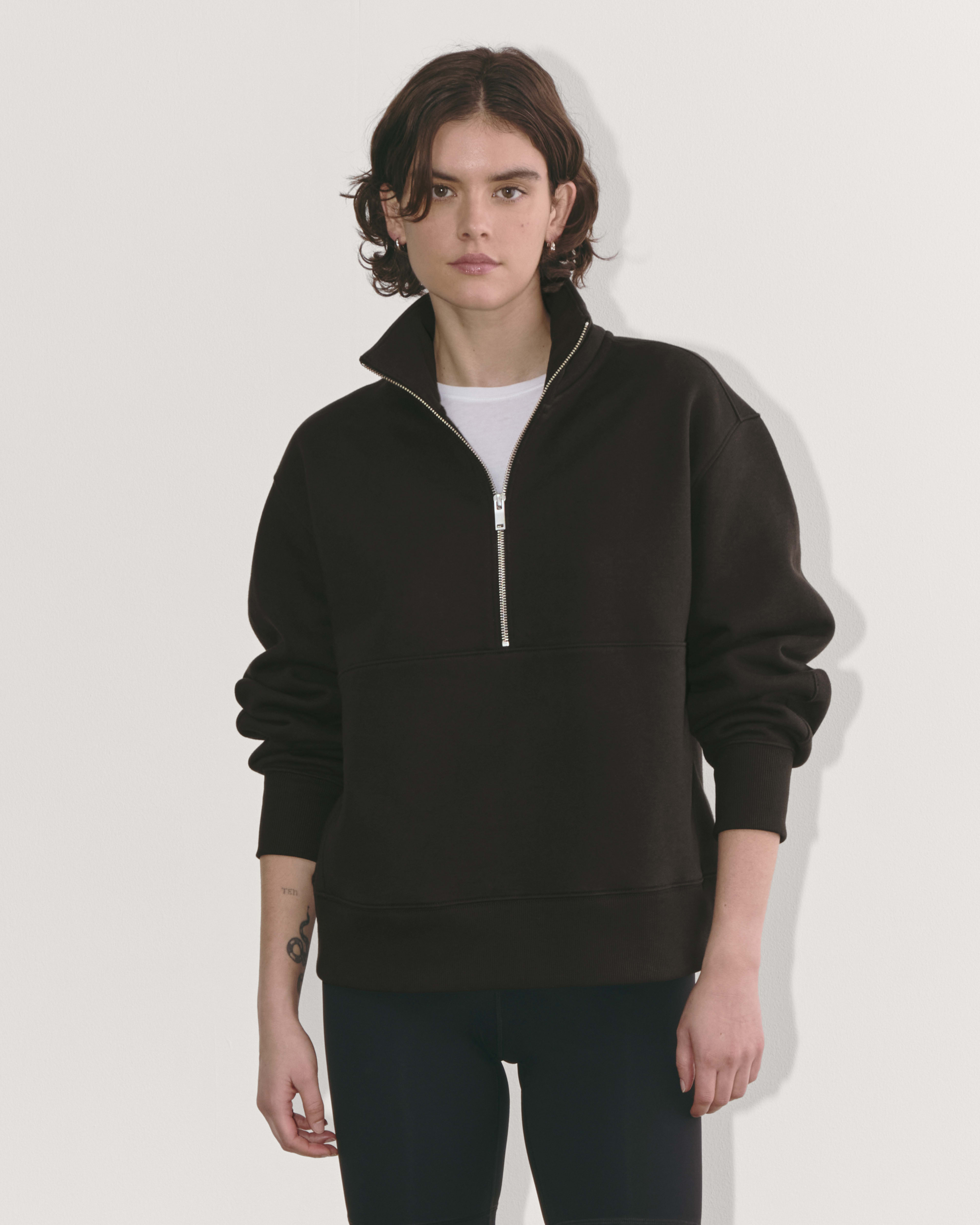 The ReTrack Hoodie Cocoa Everlane