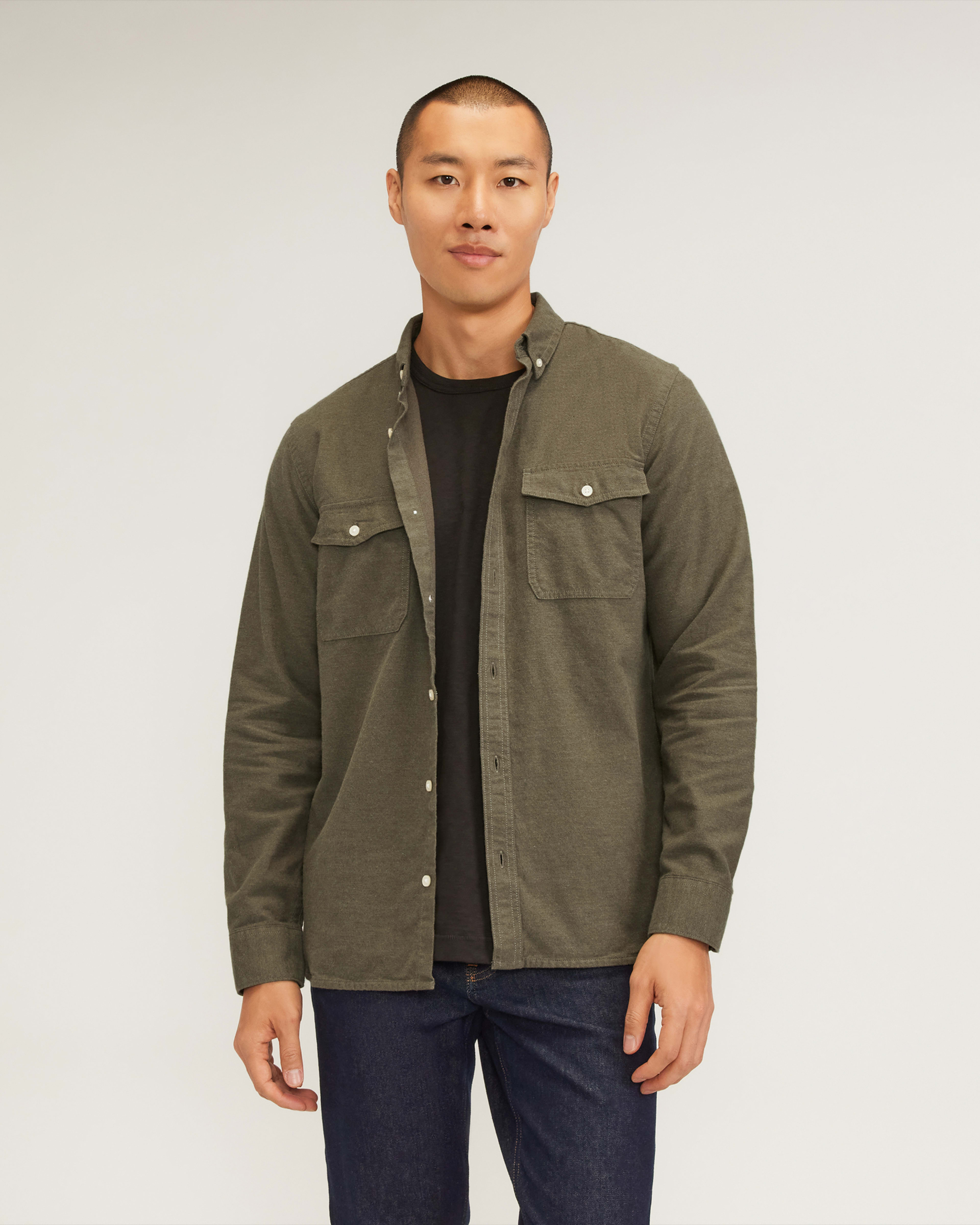 Everlane fleece sweater shop