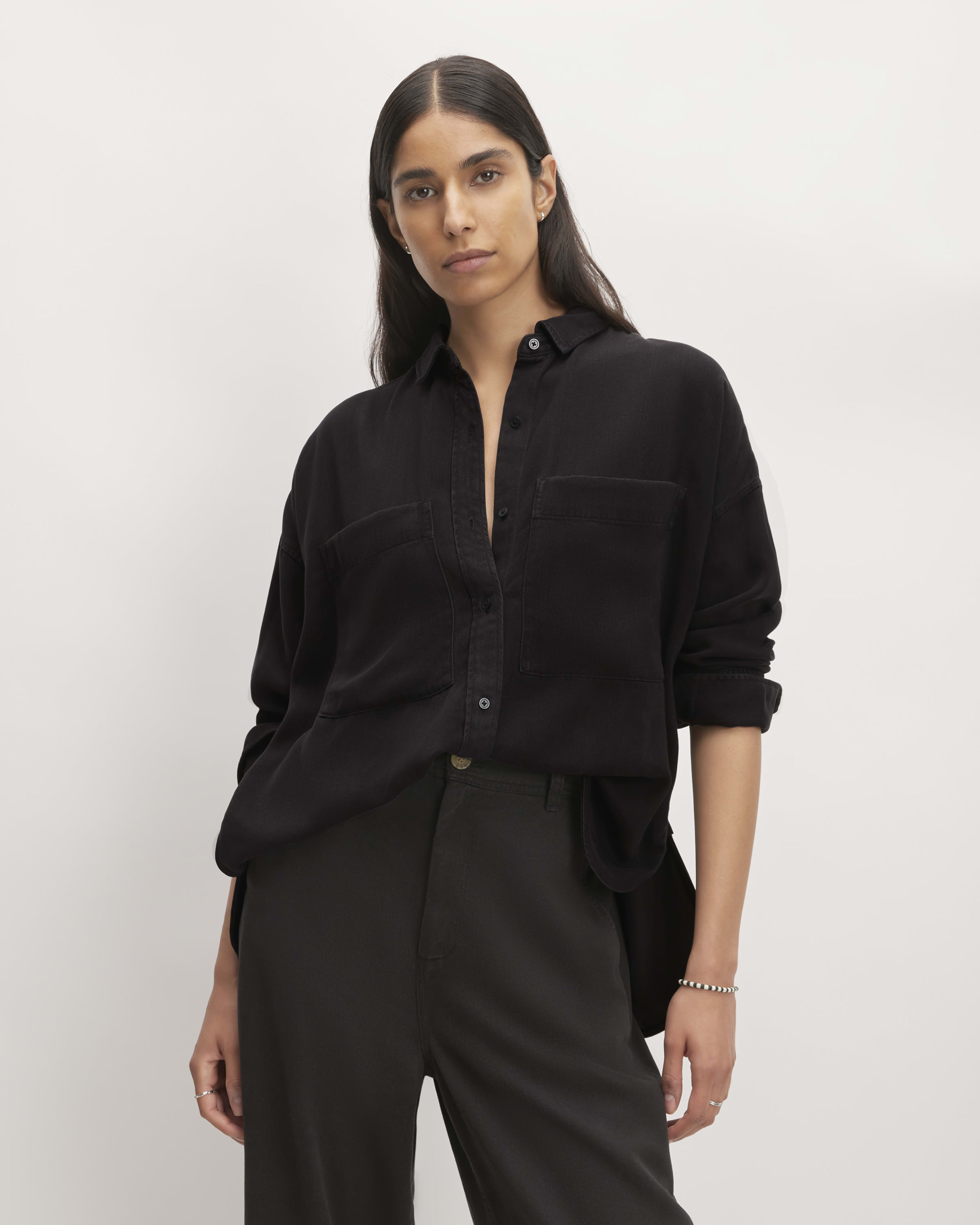 Everlane air ruched best sale blouse