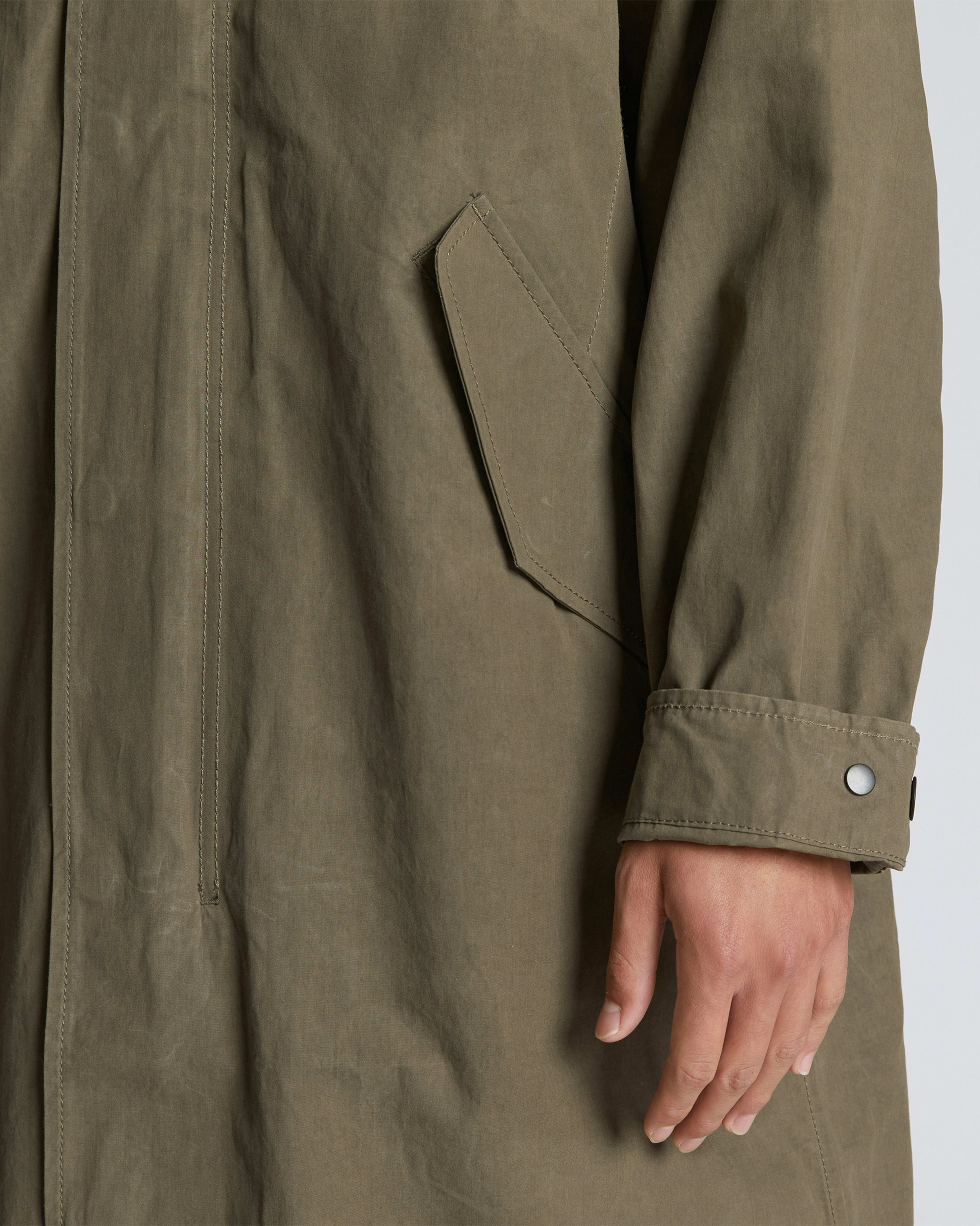 The Waxed Cotton Parka Kalamata Everlane