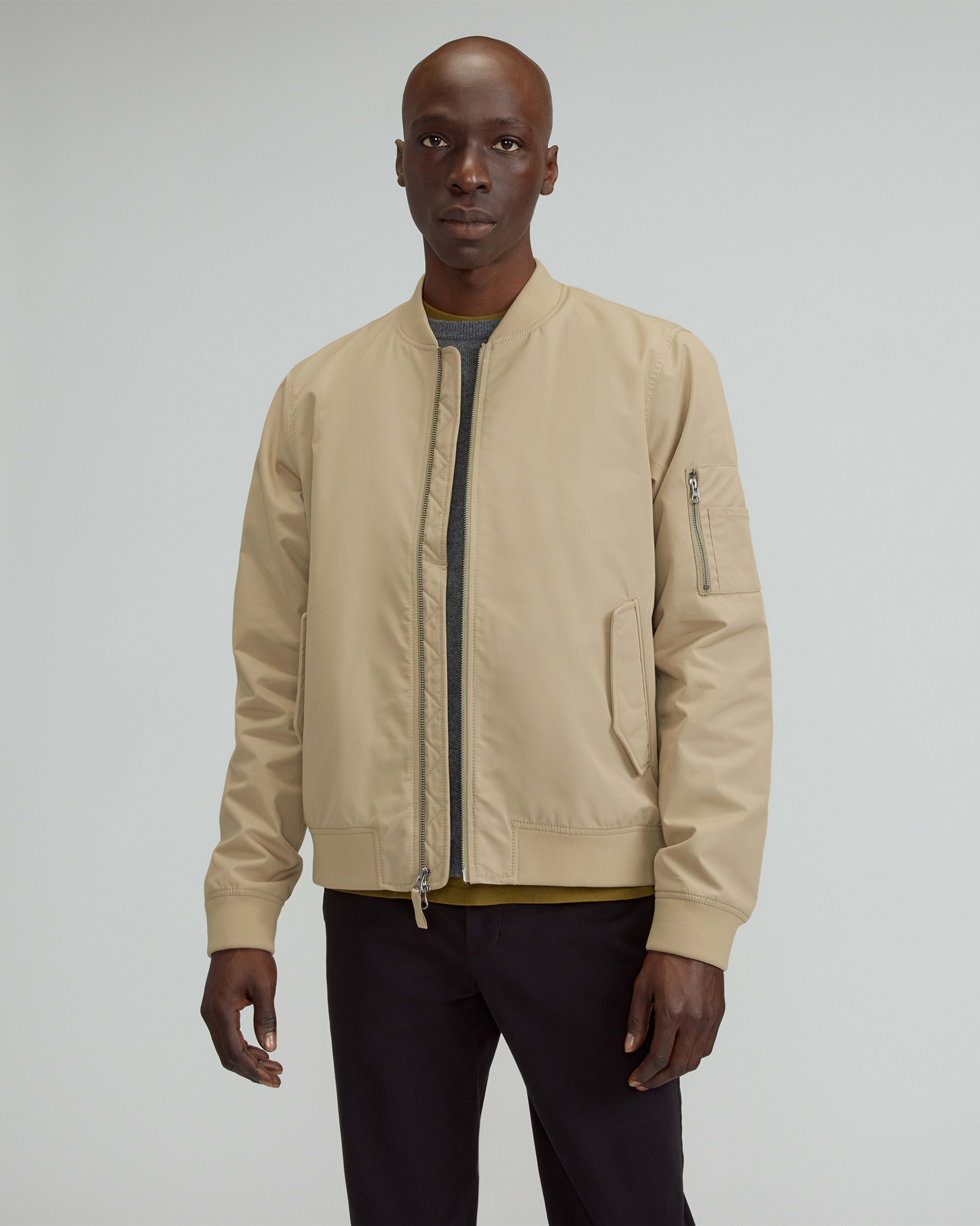 The Modern Harrington Jacket Black Everlane
