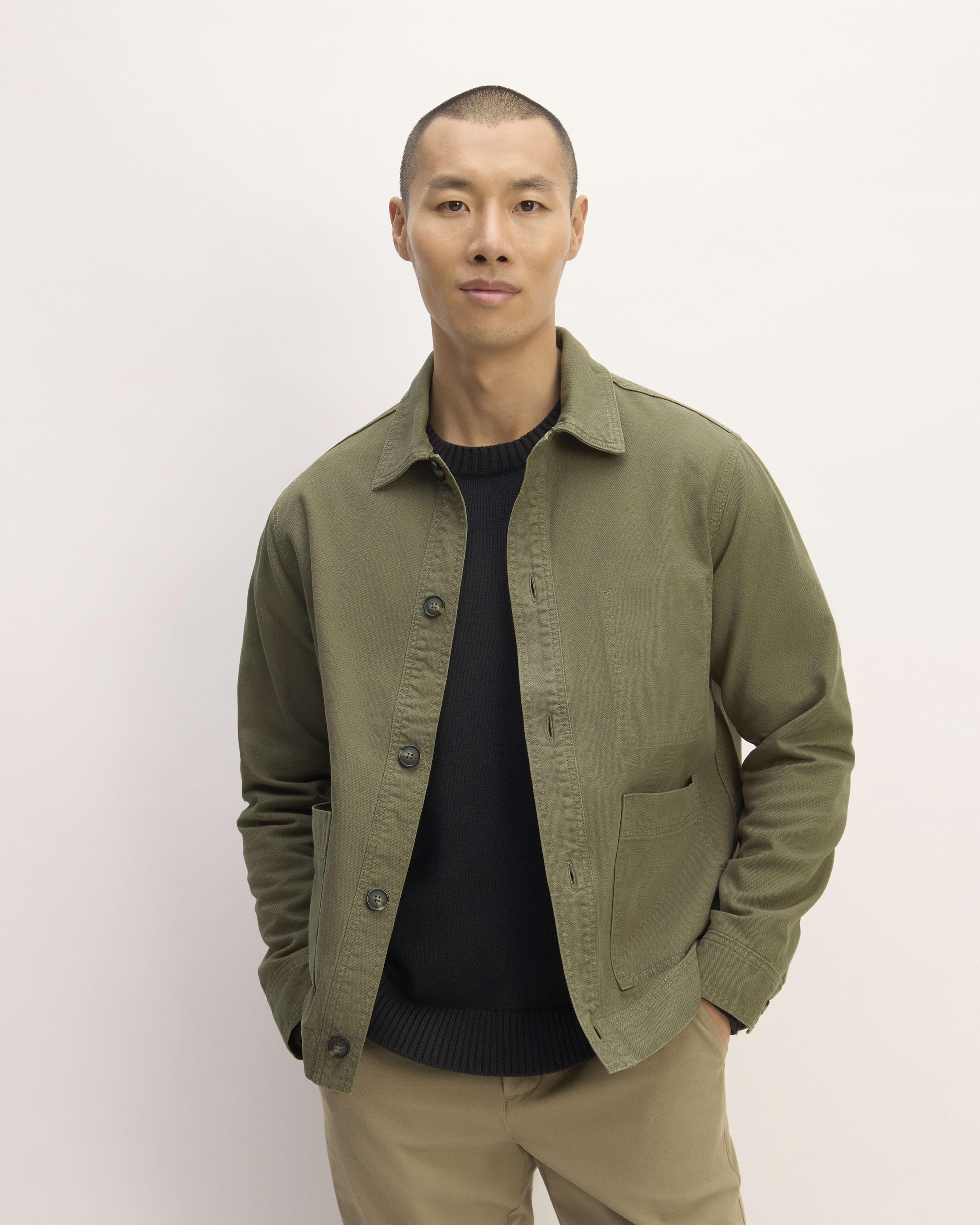 The ReNew Short Puffer Black Everlane