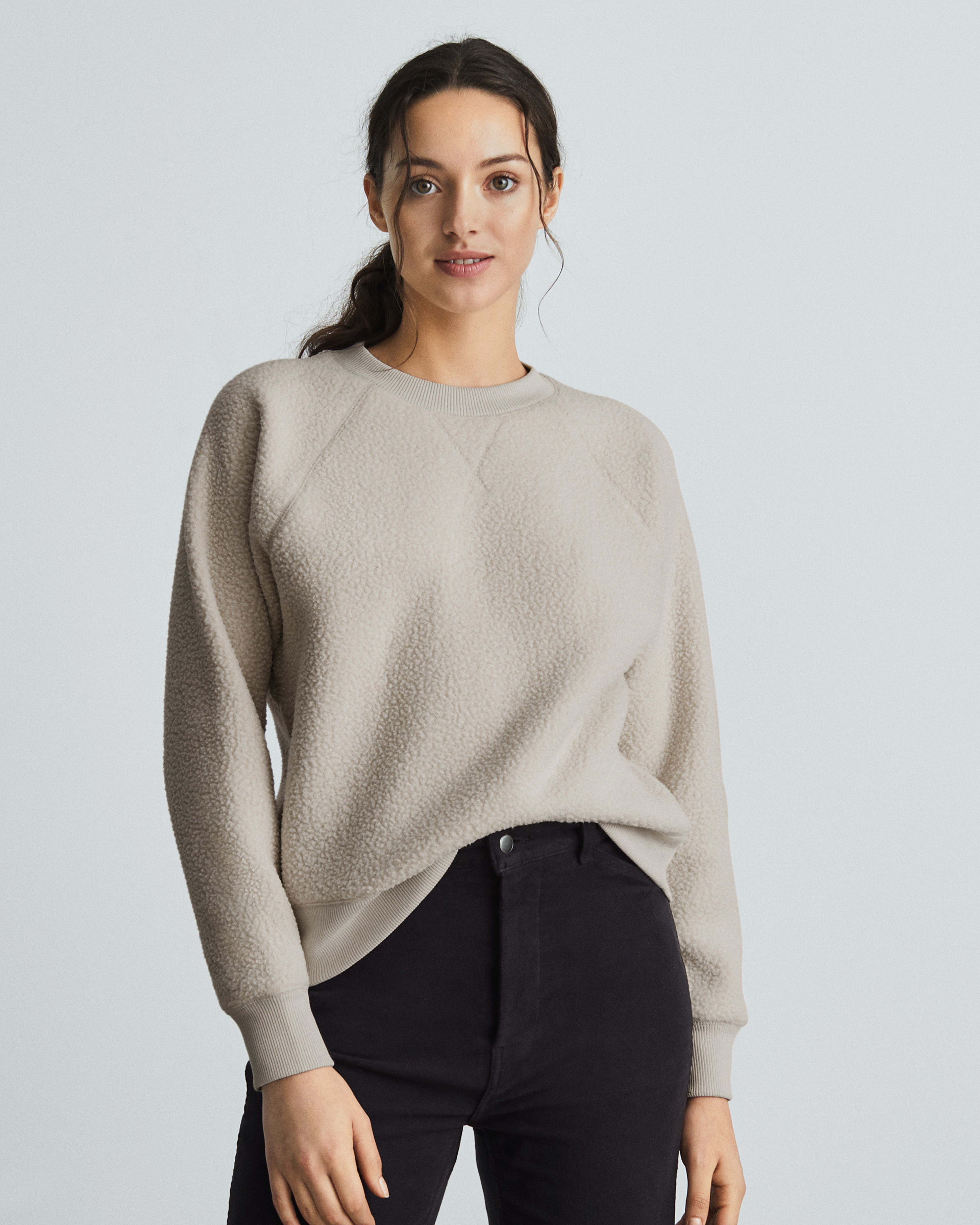 Everlane fleece sweatshirt clearance