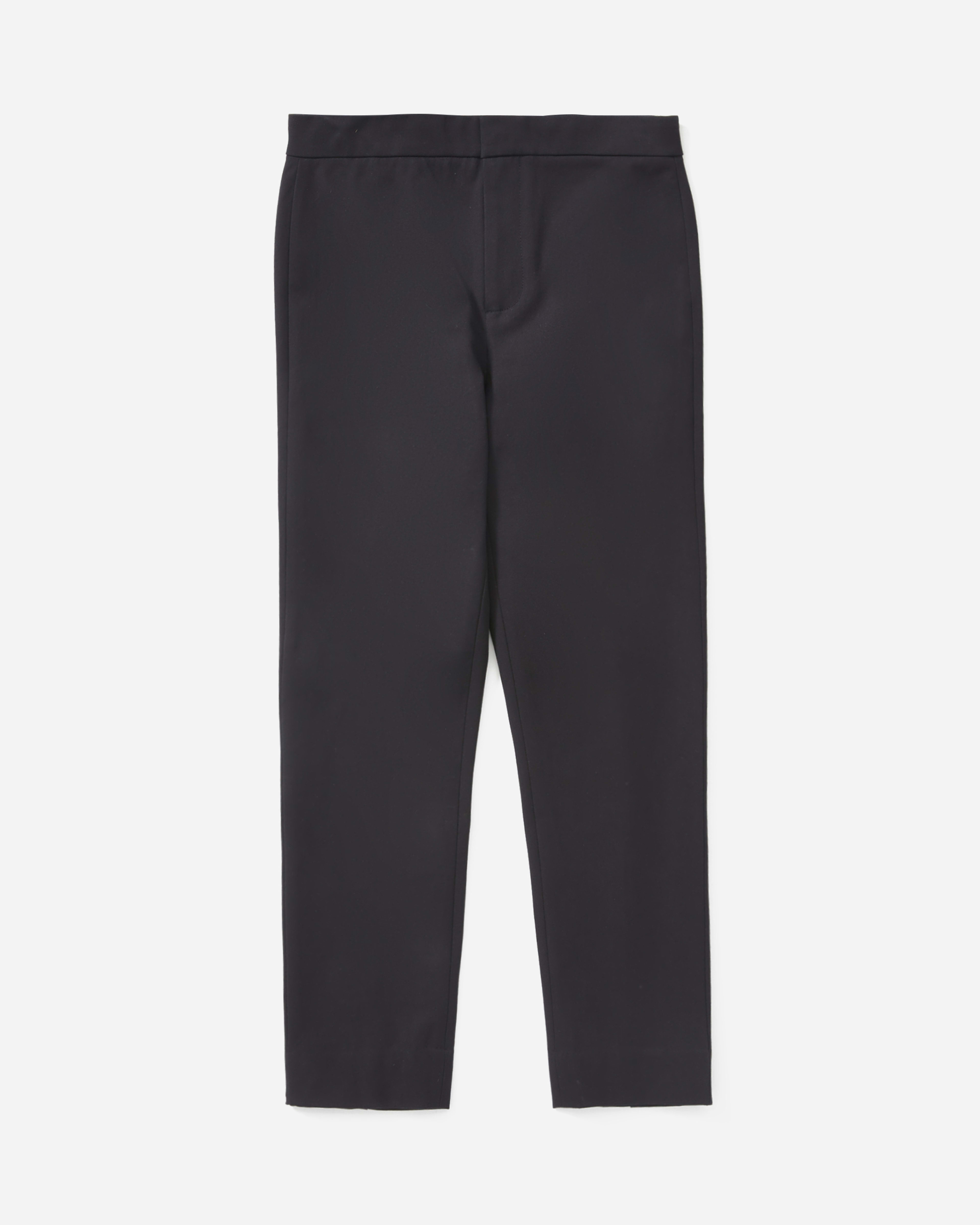 The Fixed-Waist Stretch Cotton Pant Black – Everlane