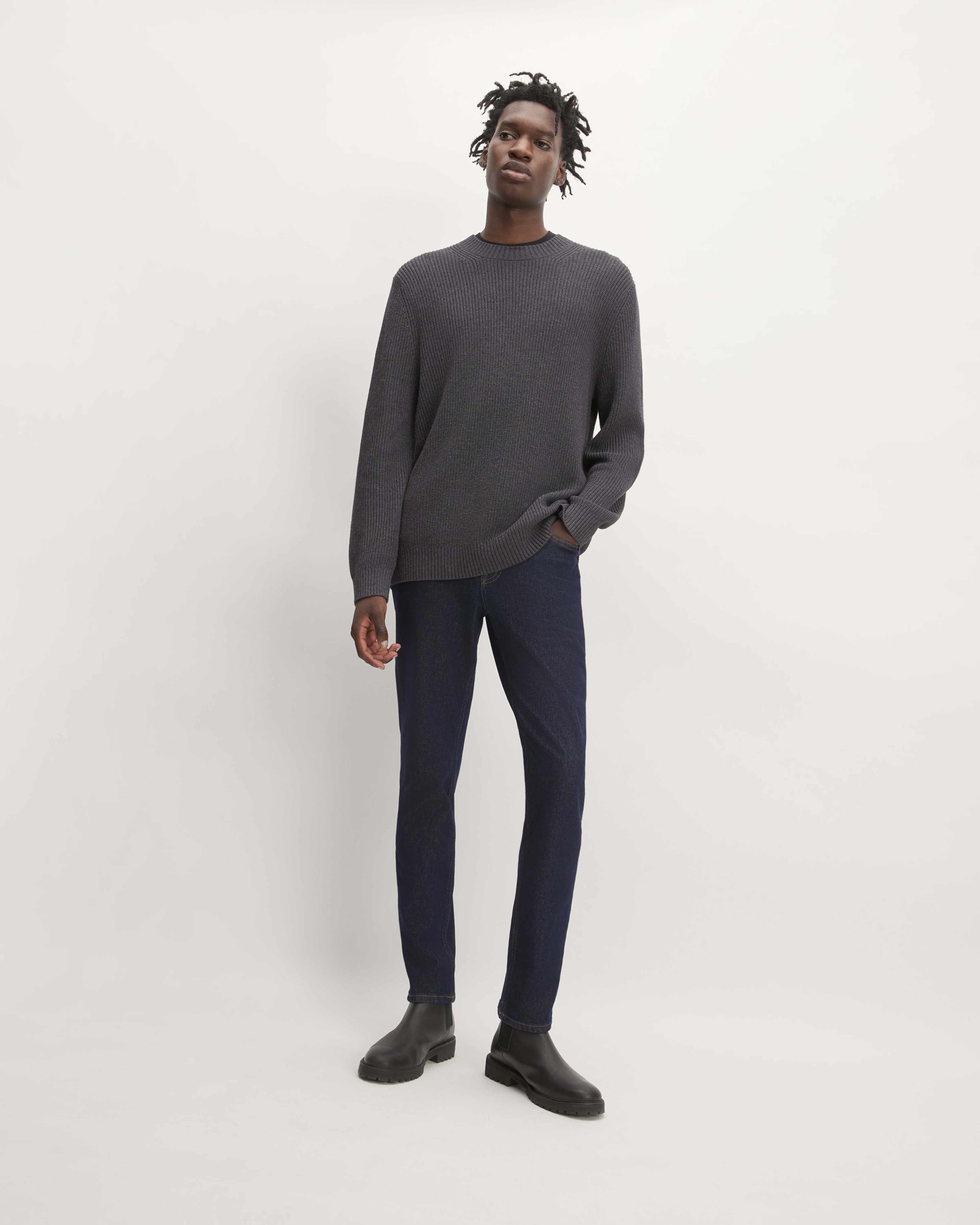 The Filled Harrington Jacket Black Everlane