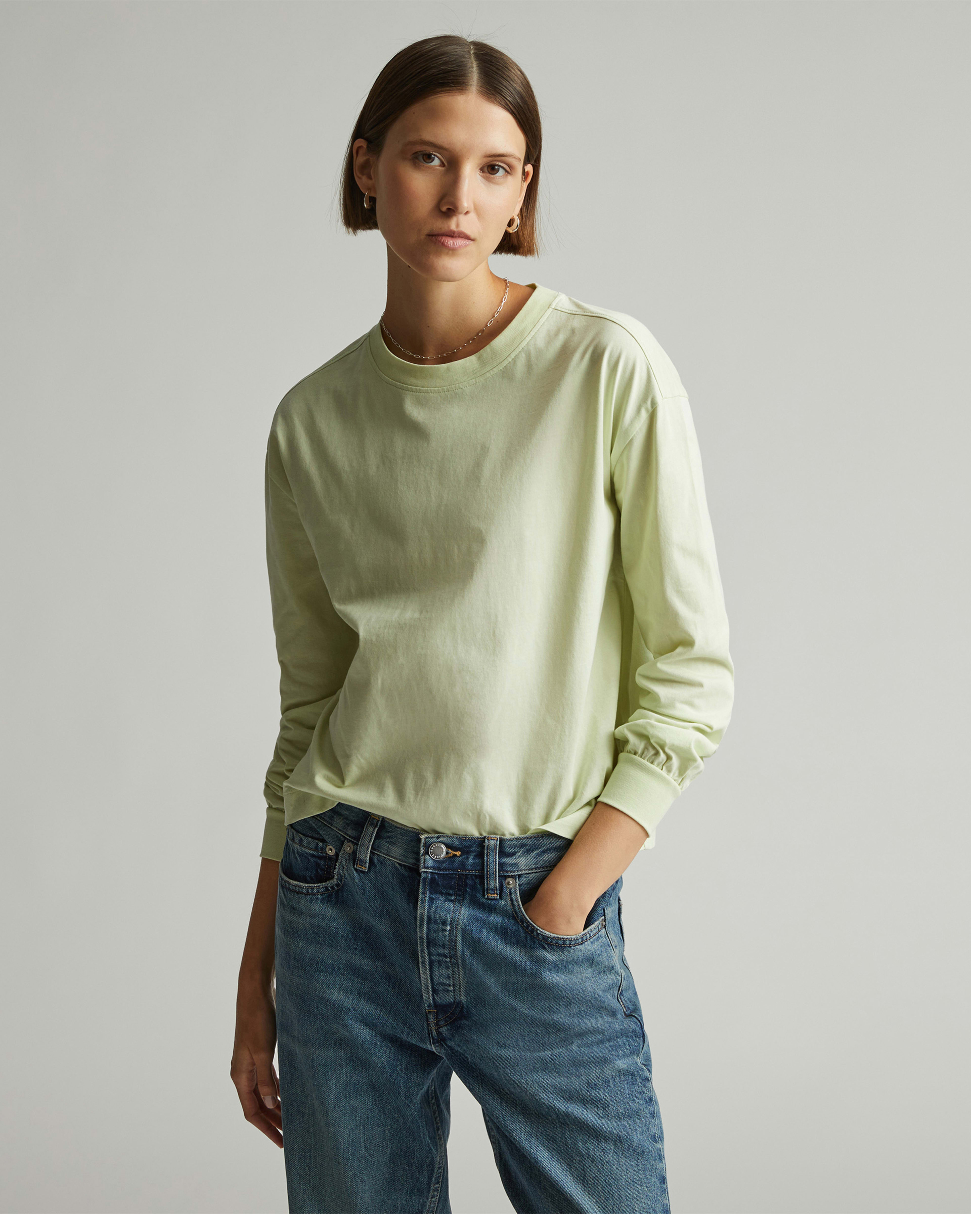Rain or Shine Classy All the Time Tee in Seafoam by Lily Grace main image 0