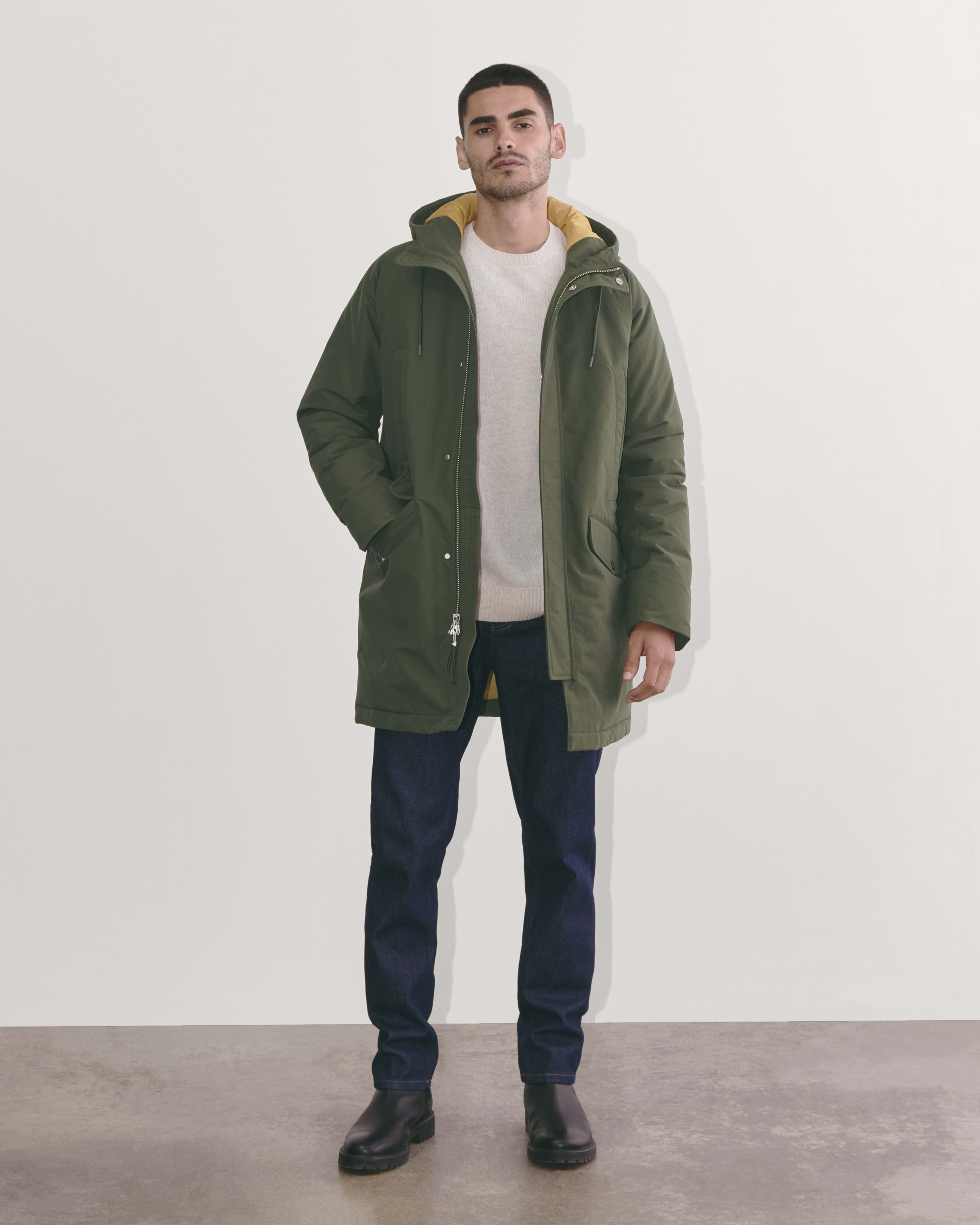 The Parka Dark Forest Everlane