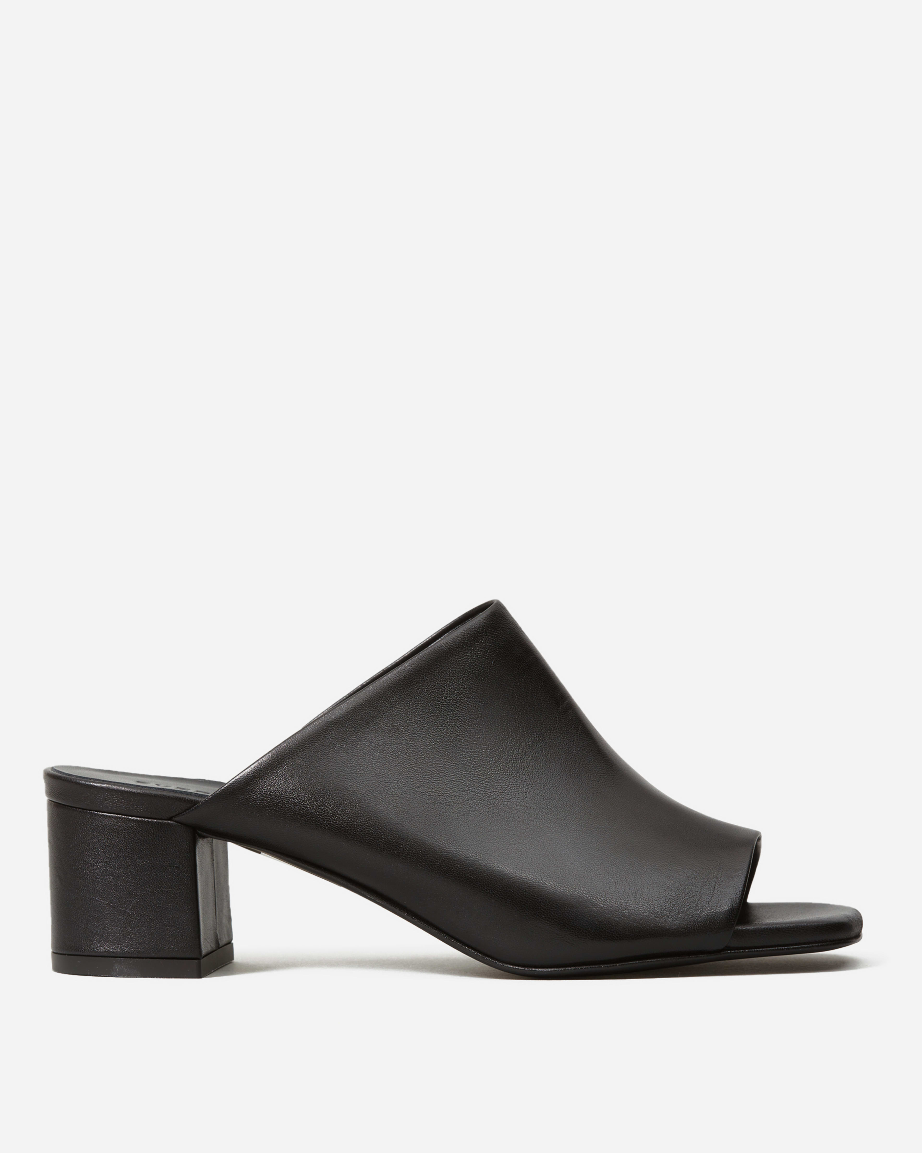 The Double Strap Block Heel Sandal Bone Everlane