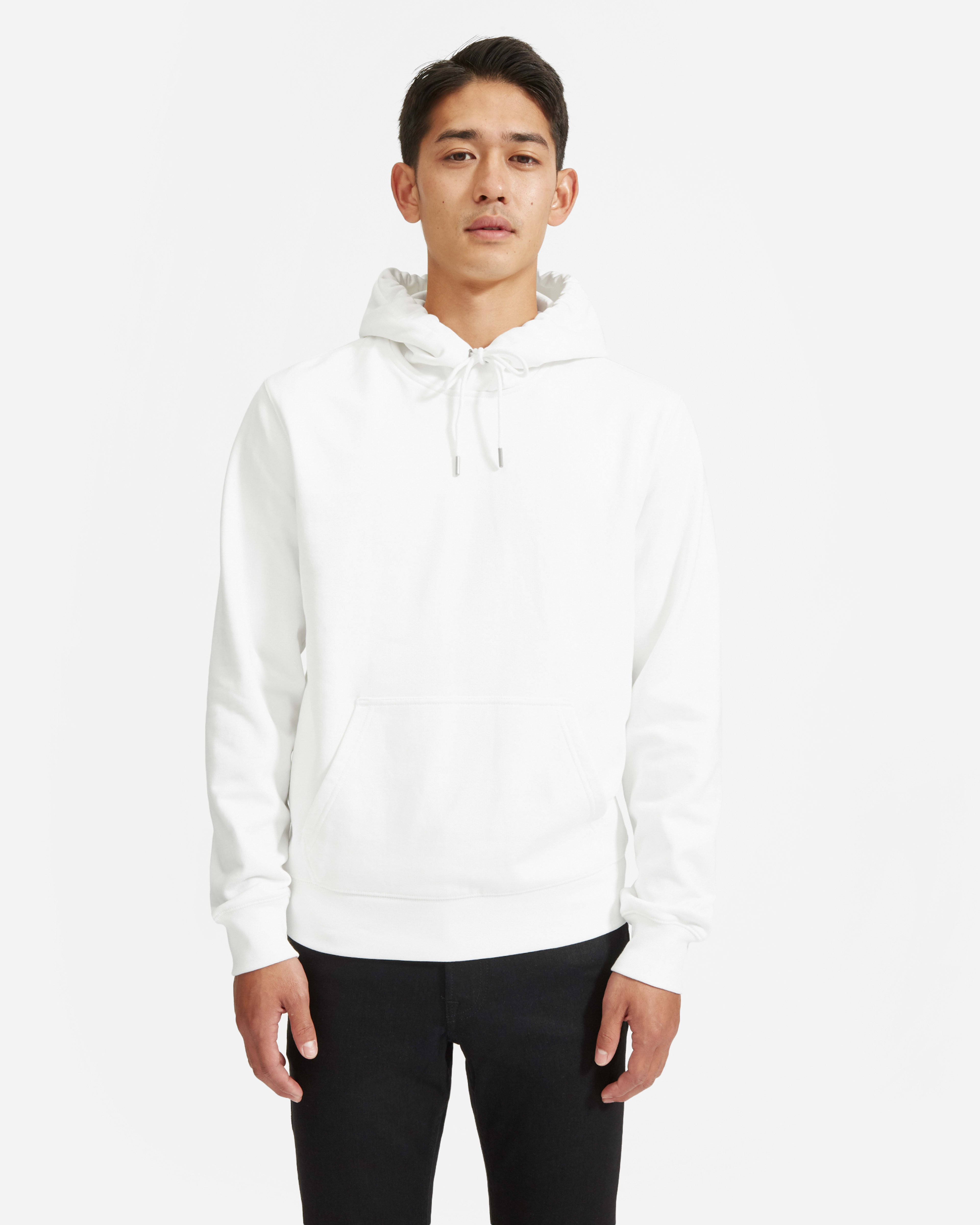 The French Terry Hoodie | Uniform White – Everlane
