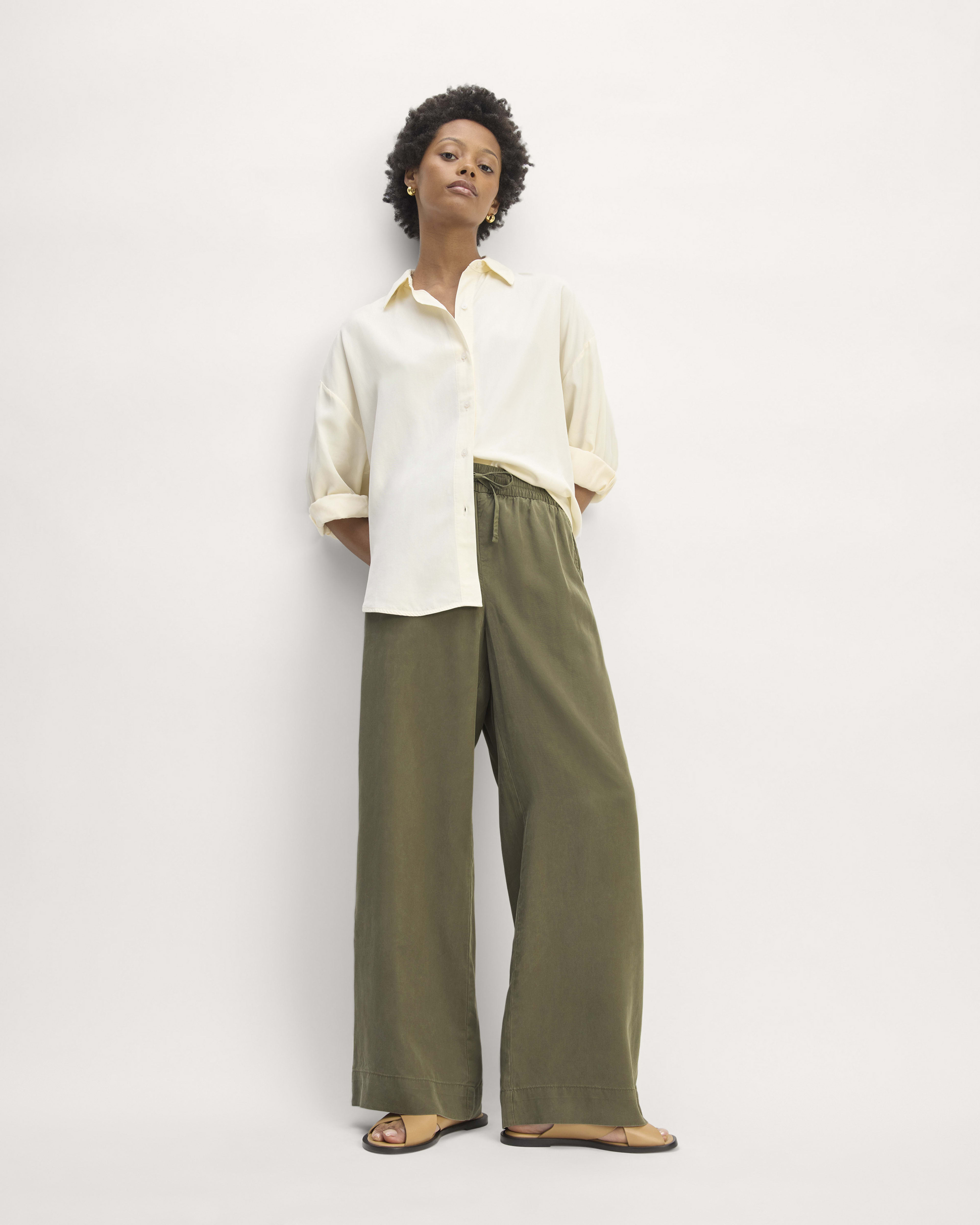 Everlane wide leg pants online