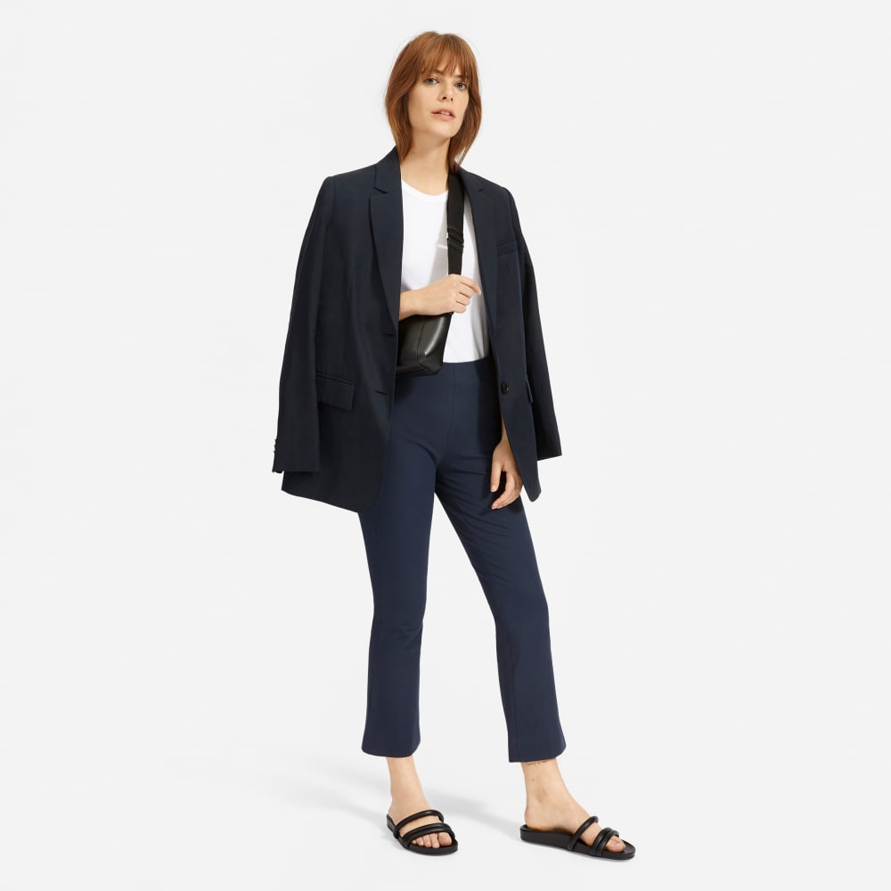 everlane kick crop work pant