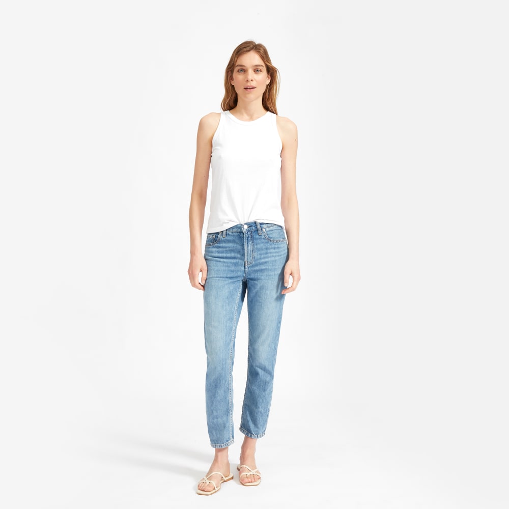 soft straight leg jeans