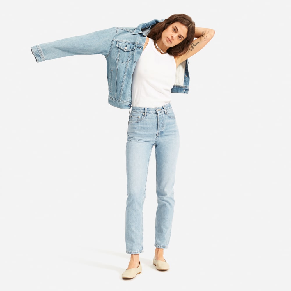 90's light blue jeans