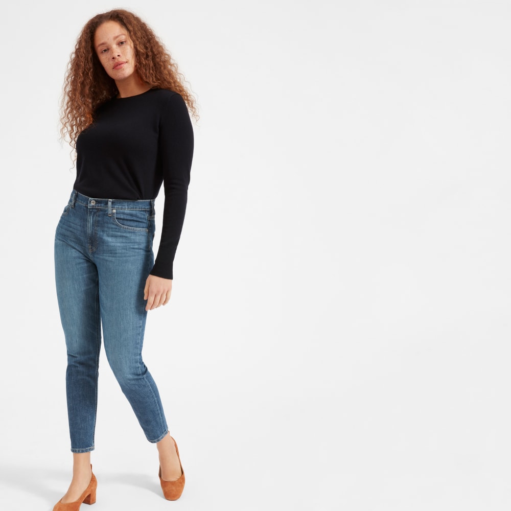 everlane high rise skinny ankle