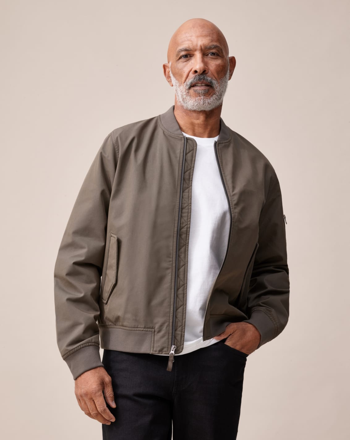 everlane bomber
