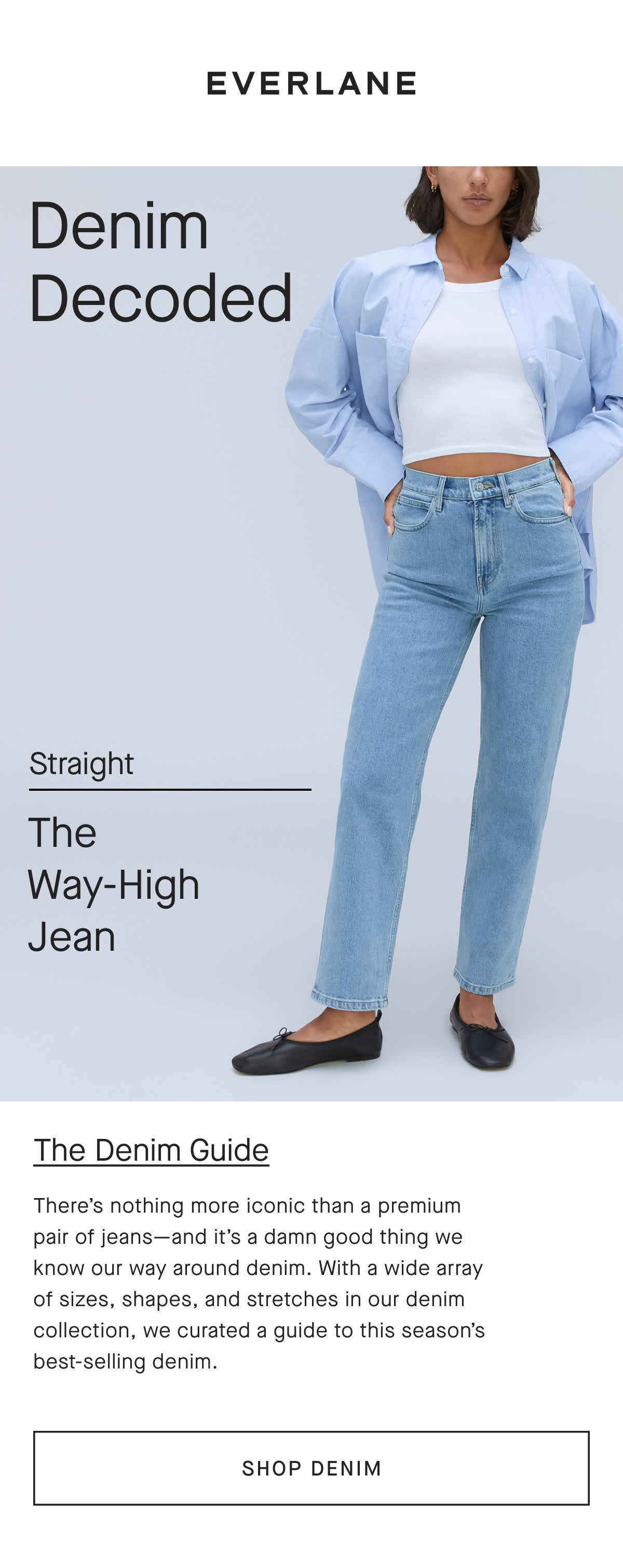 How To Find The Perfect Pair Of Jeans Everlane