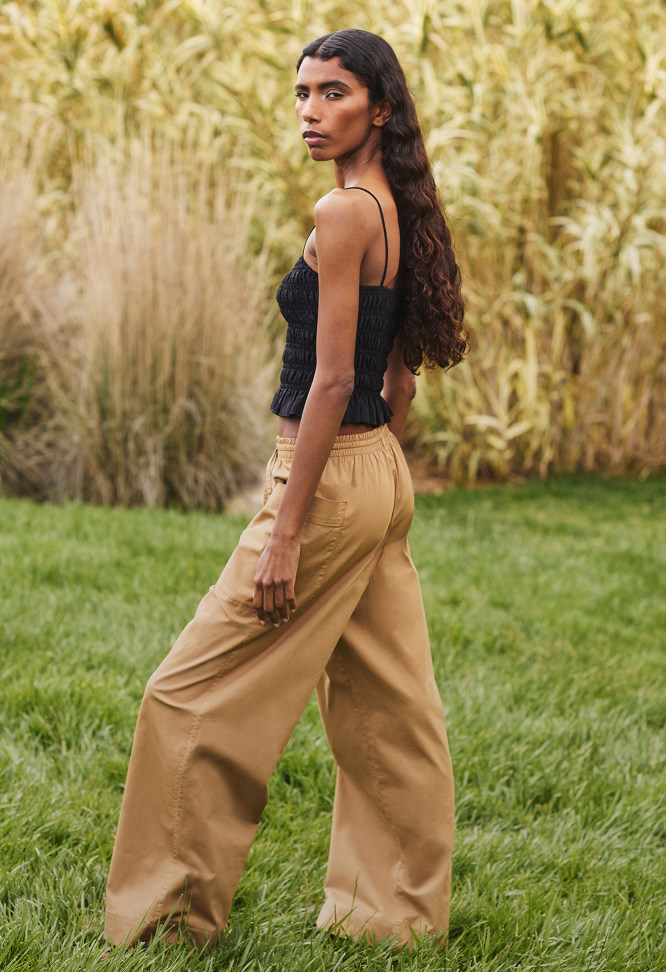 The A-Line Denim Short