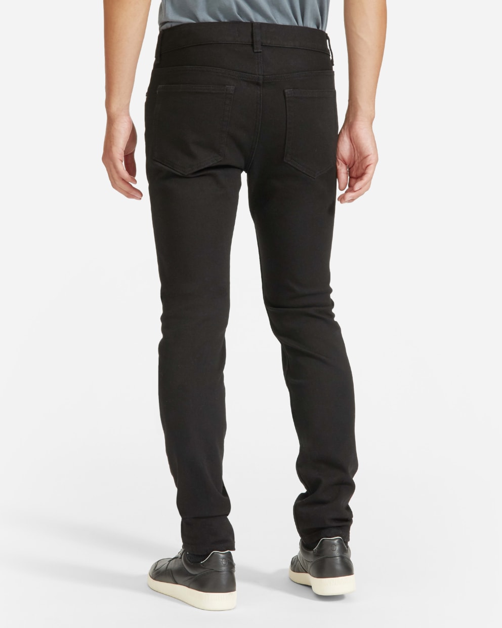 Buy Rex Straut Jeans Men Black Slim Fit Solid Regular Trousers - Trousers  for Men 2468559 | Myntra