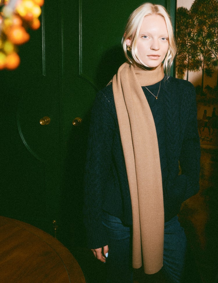 Everlane soft cotton wrap cardigan best sale