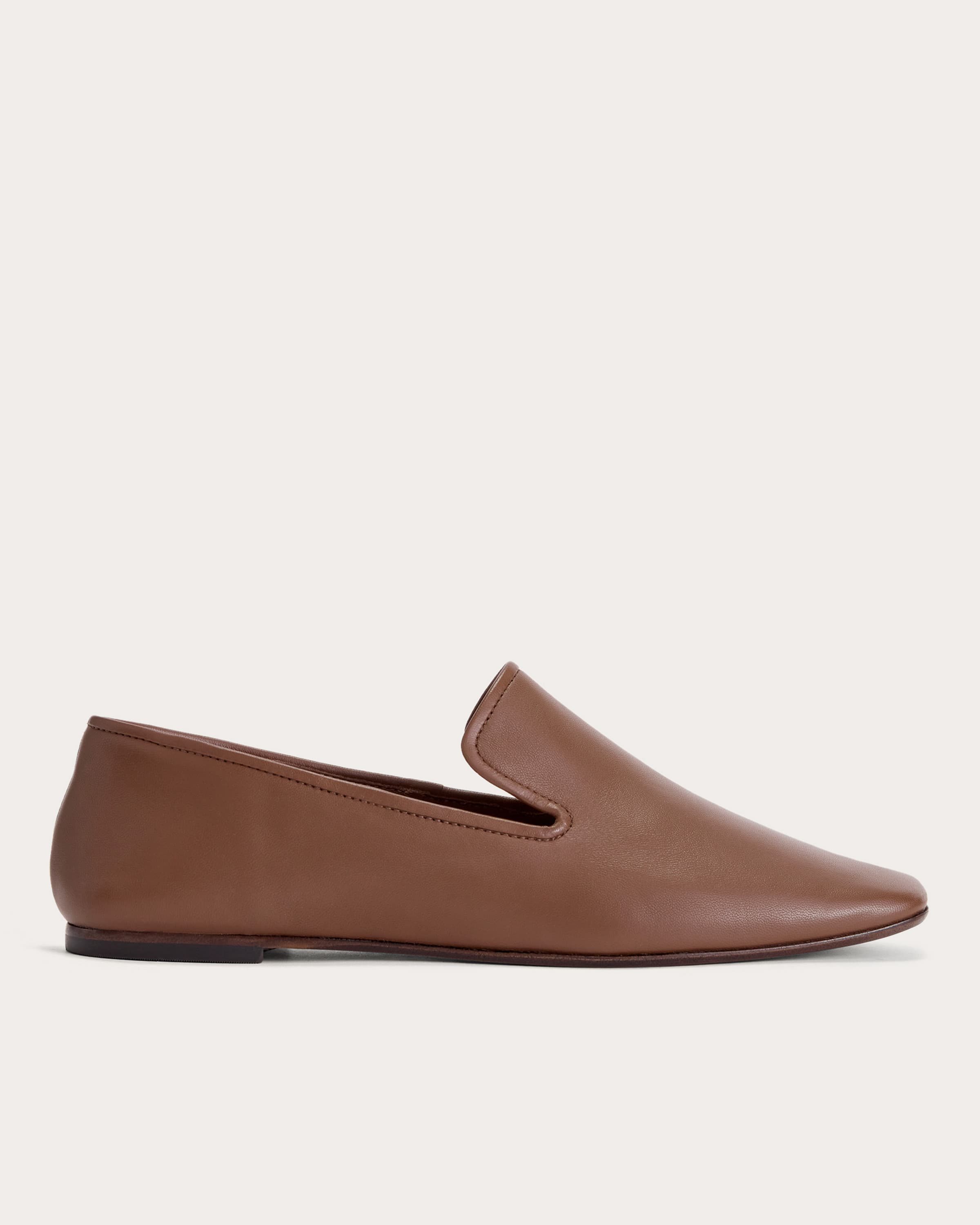 Everlane Modern Loafer Yellow Honey Leather Beige Flat Slip On store