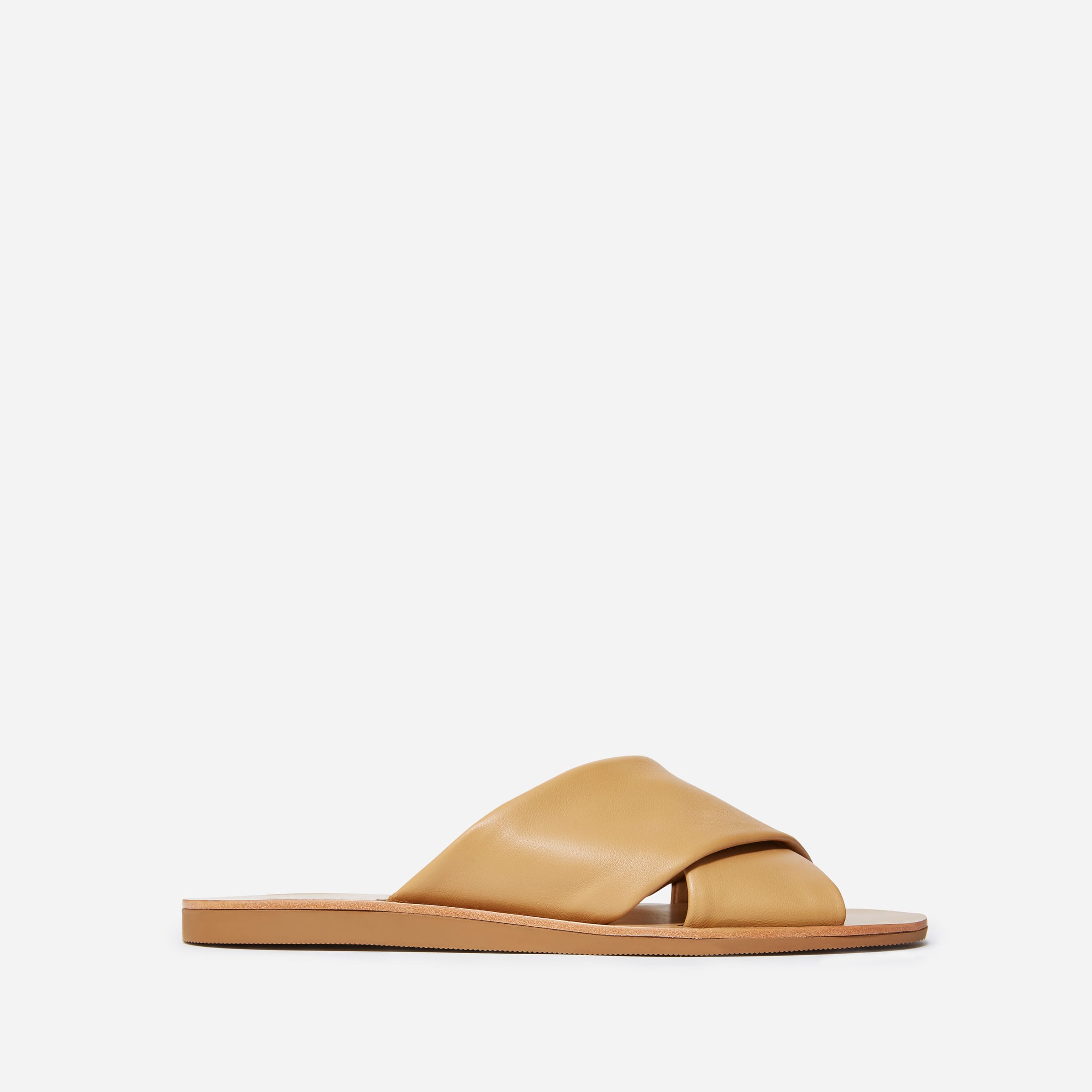 The Day Crossover Sandal Light Taupe – Everlane