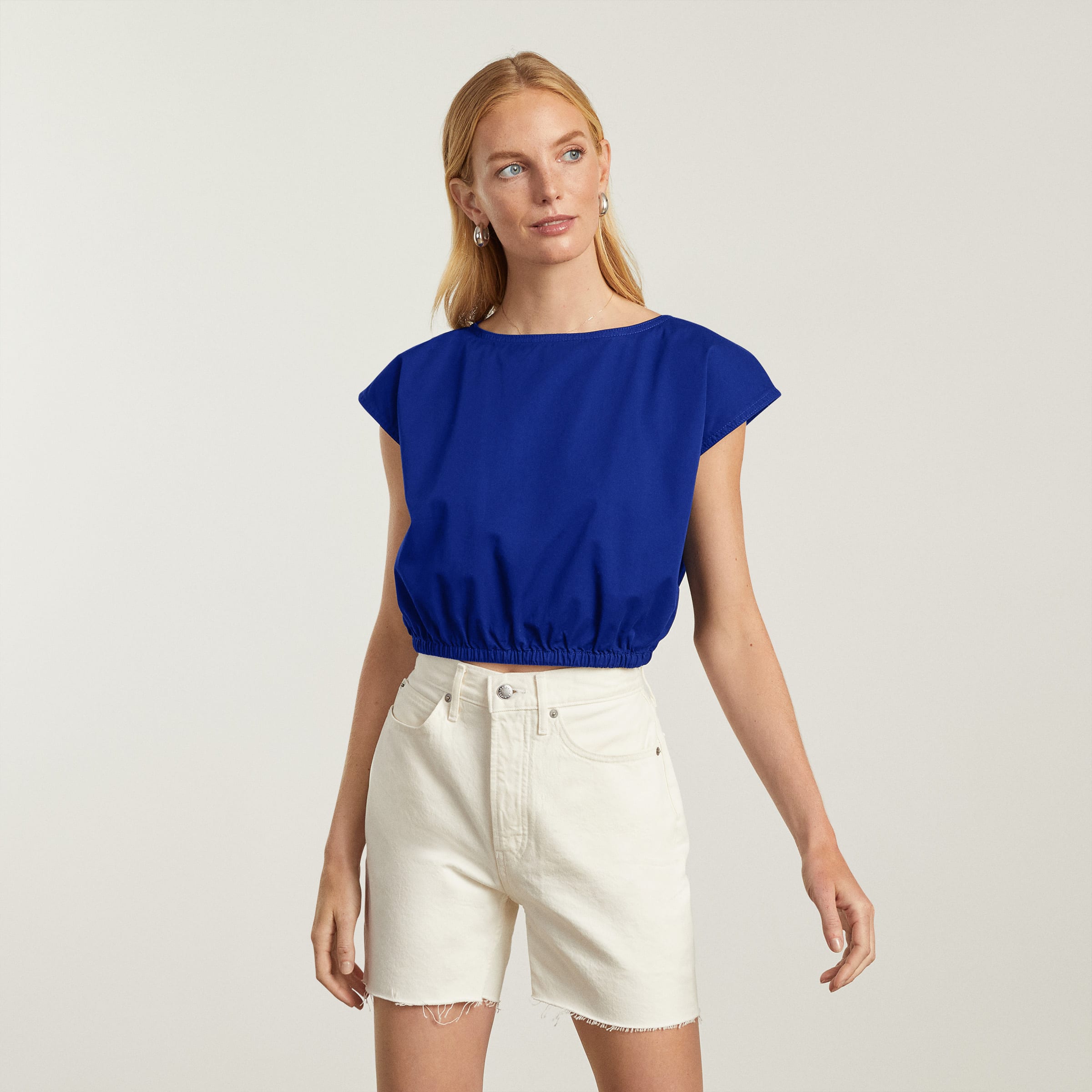 The Bubble Top Cobalt – Everlane