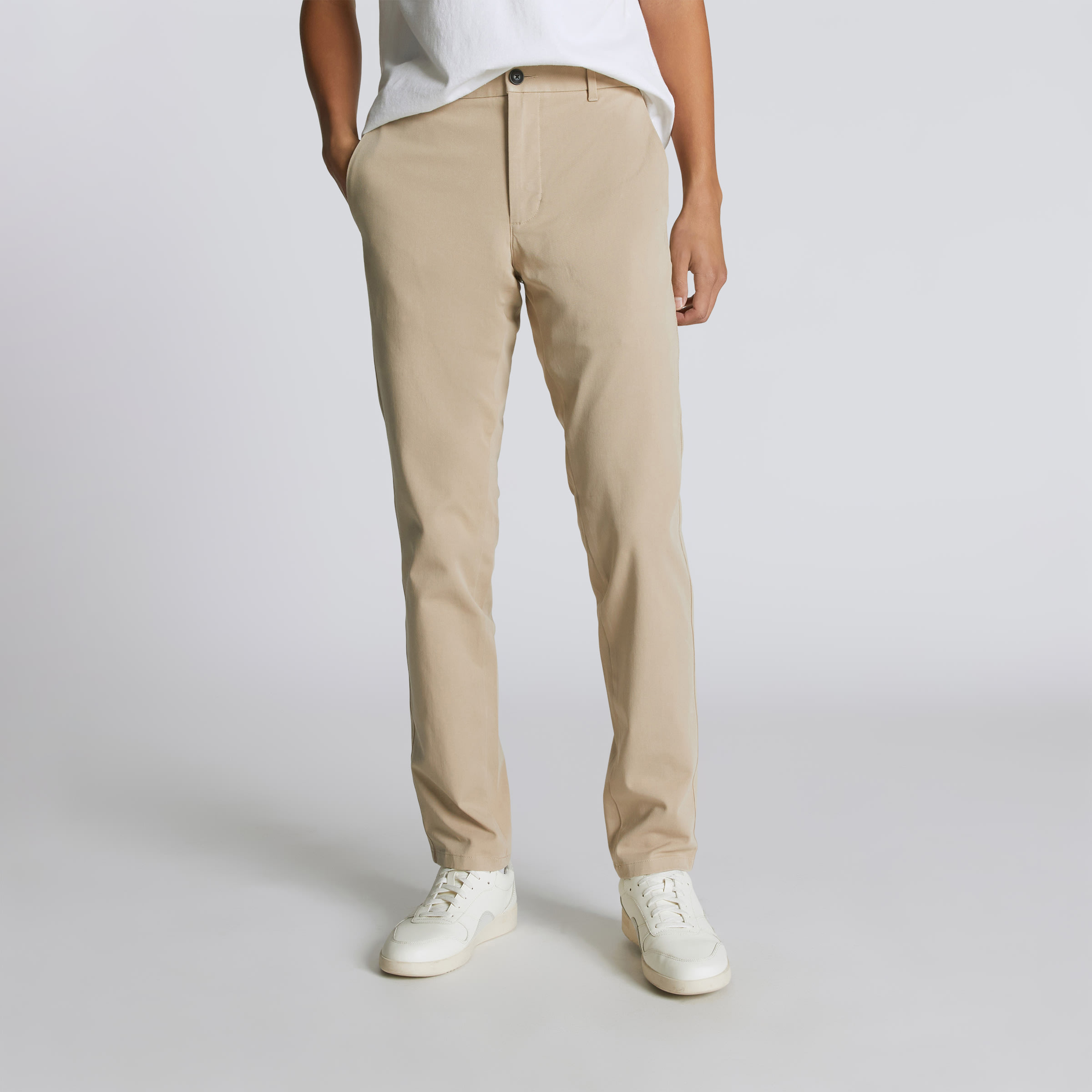 The Straight Fit Performance Chino Uniform Trench Coat Khaki Everlane