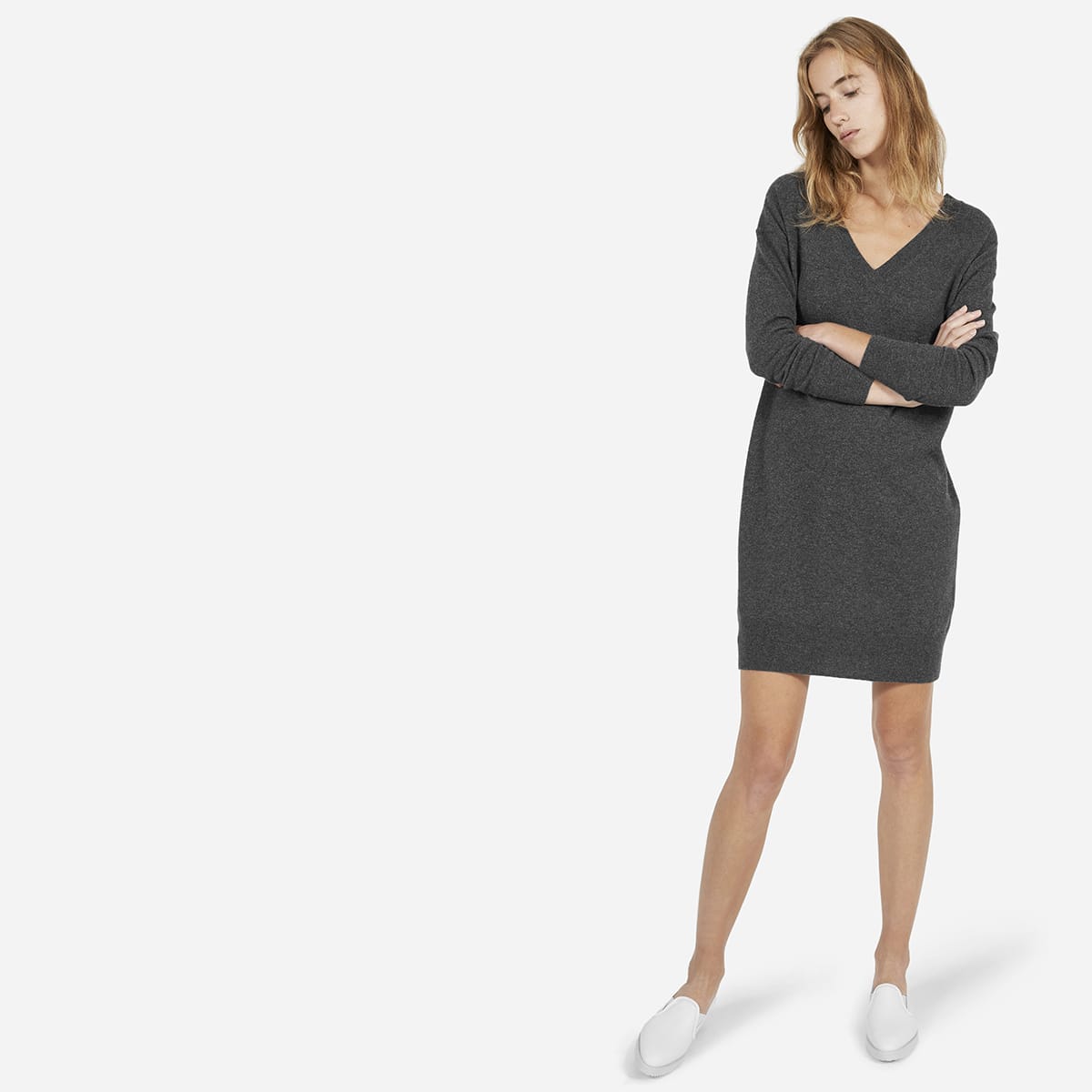 The Cashmere Sweater Dress