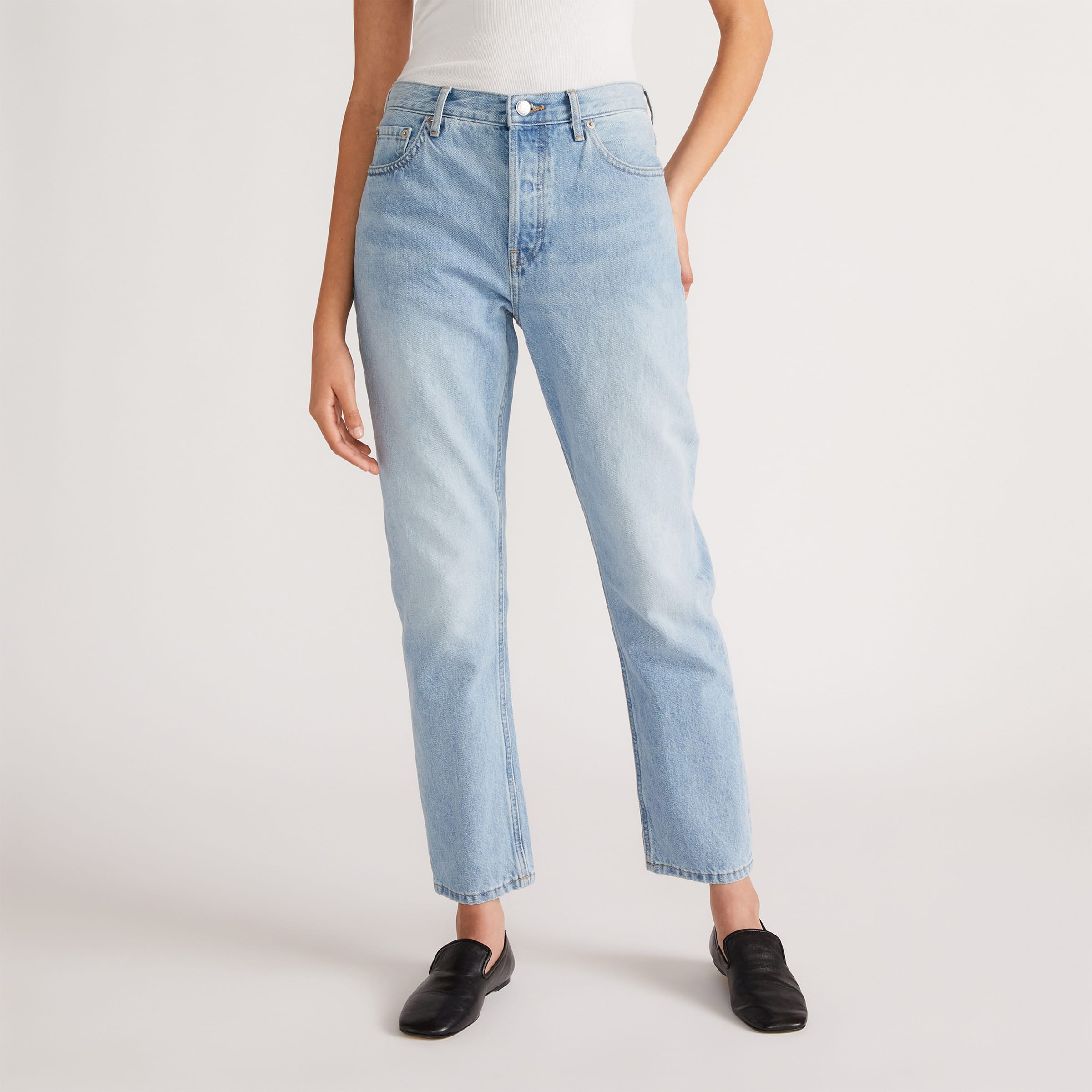 The '90s Cheeky® Jean Vintage Sunbleached Blue – Everlane