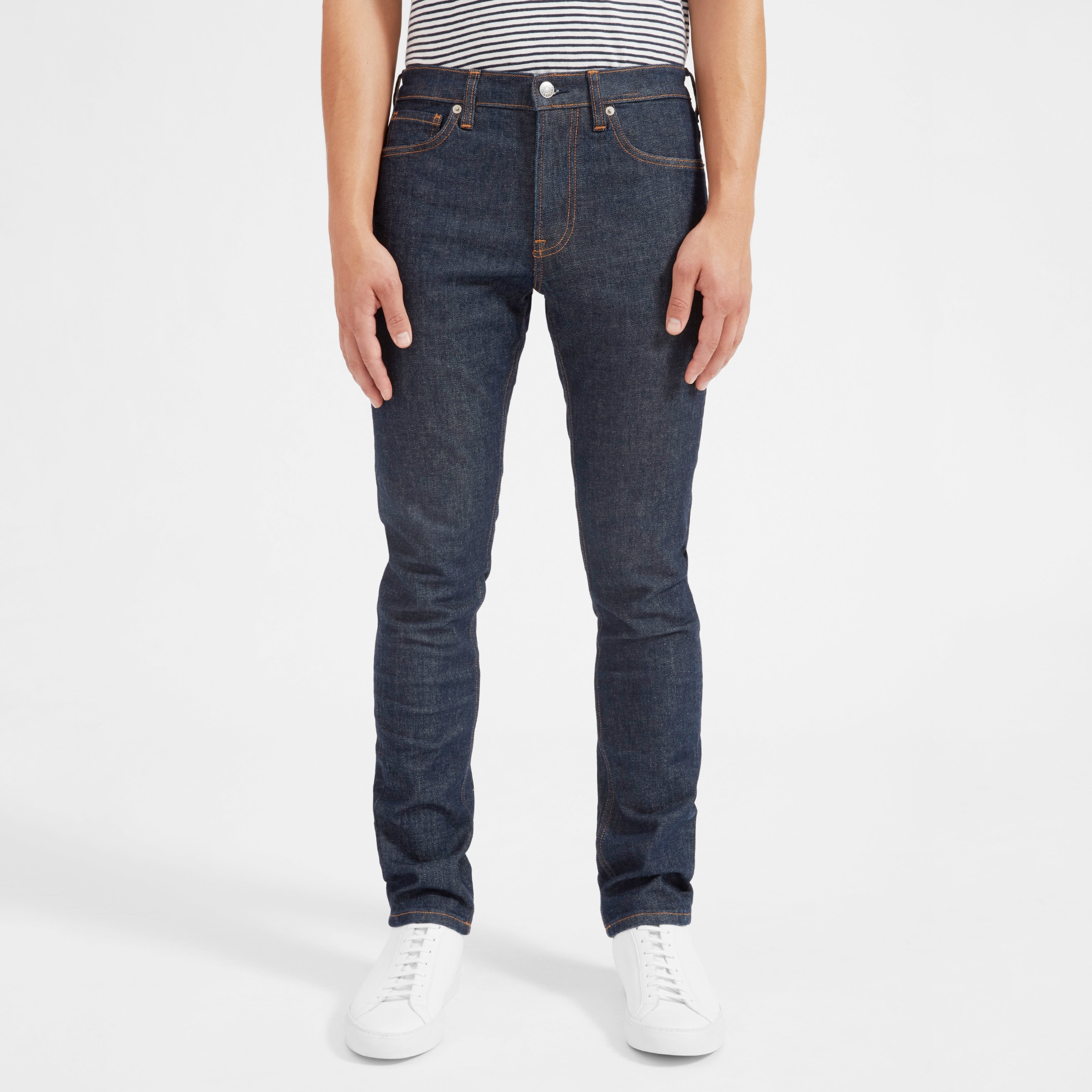 The Slim Jean Dark Indigo – Everlane