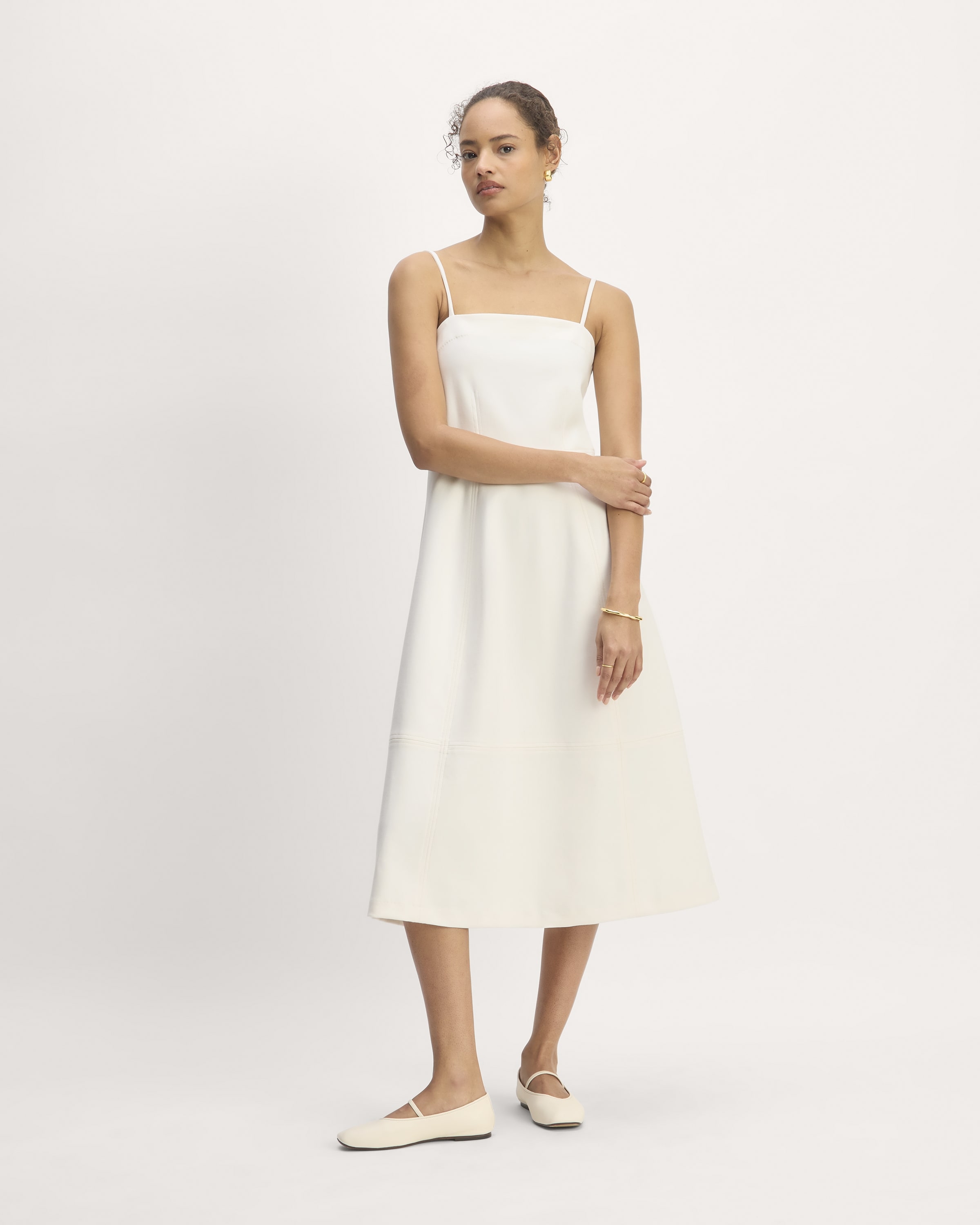 The Dream Everywhere Dress Bone – Everlane