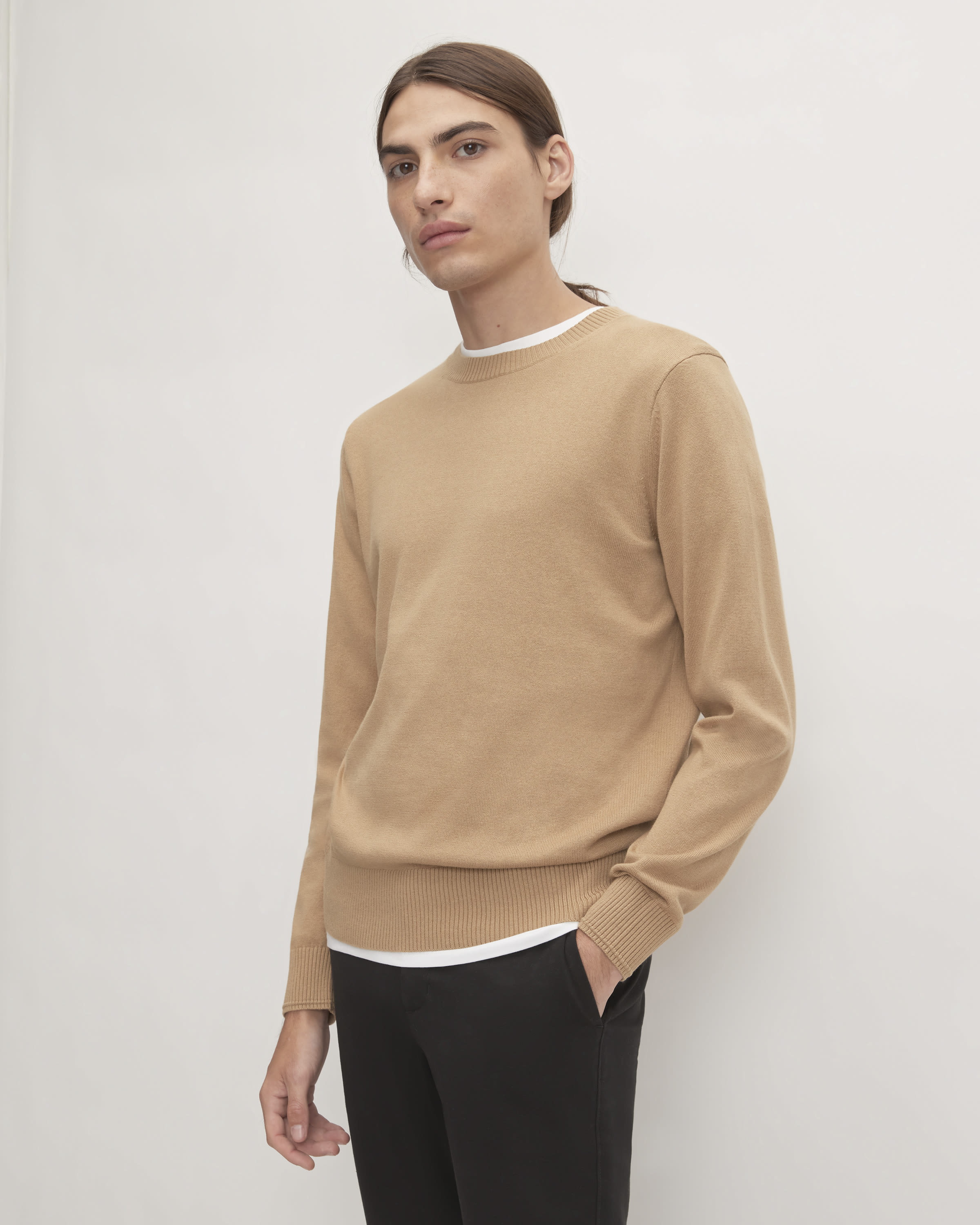 The No-Sweat Sweater | Uniform Tiger's Eye – Everlane