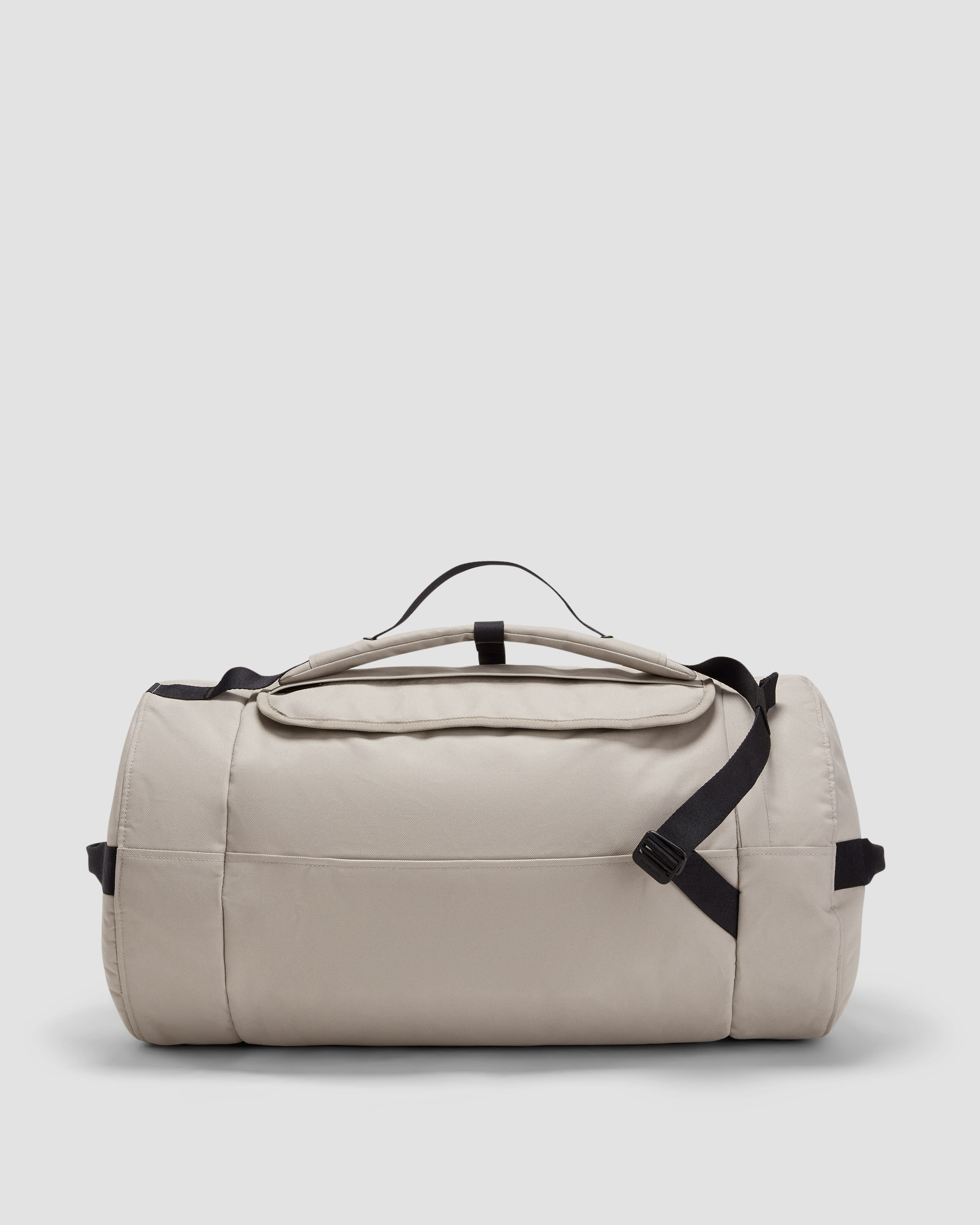 The ReNew Transit 4 Way Duffle Warm Quartz Everlane