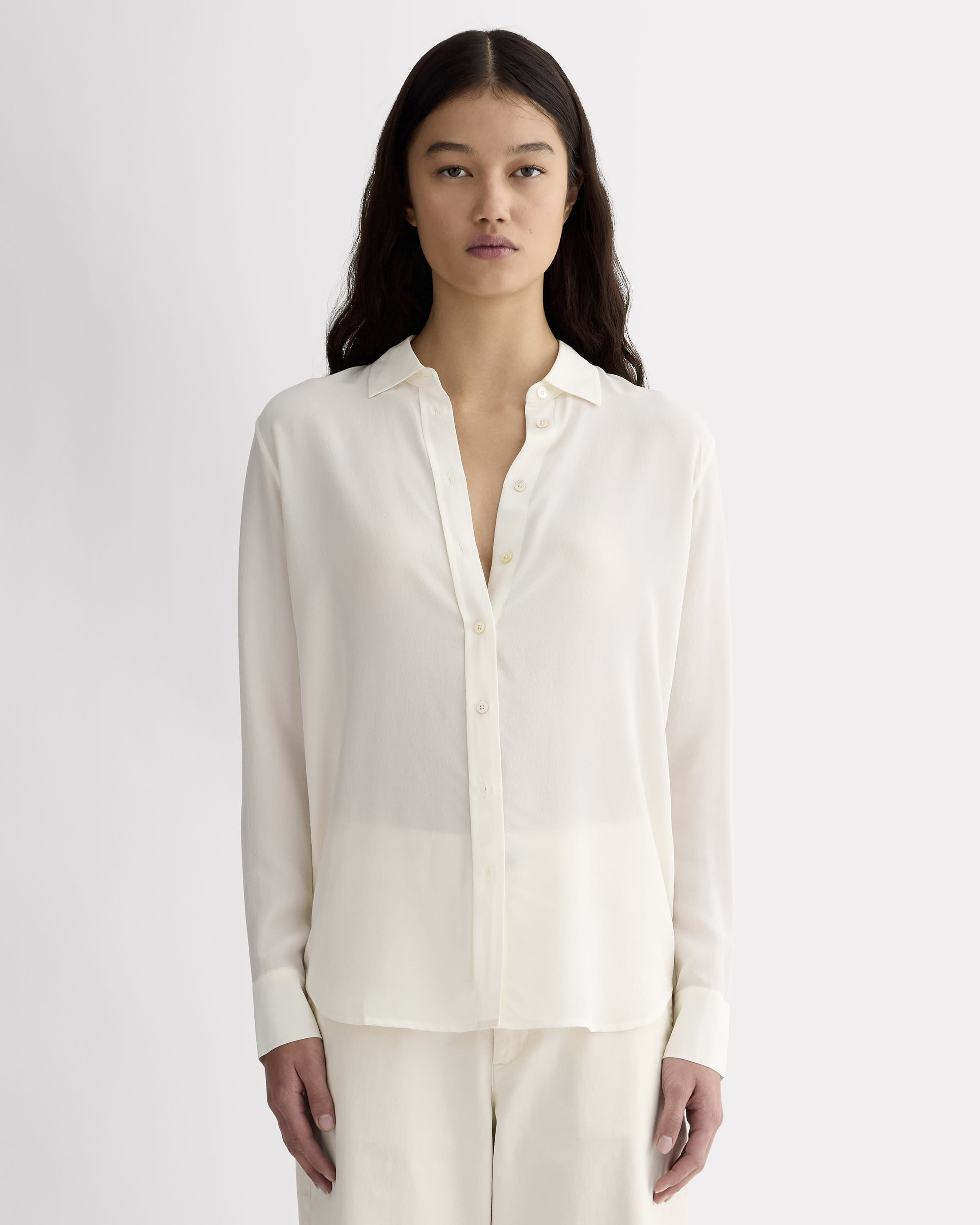 Washable Silk Shirt（シャツ／ブラウス）｜L'Appartement
