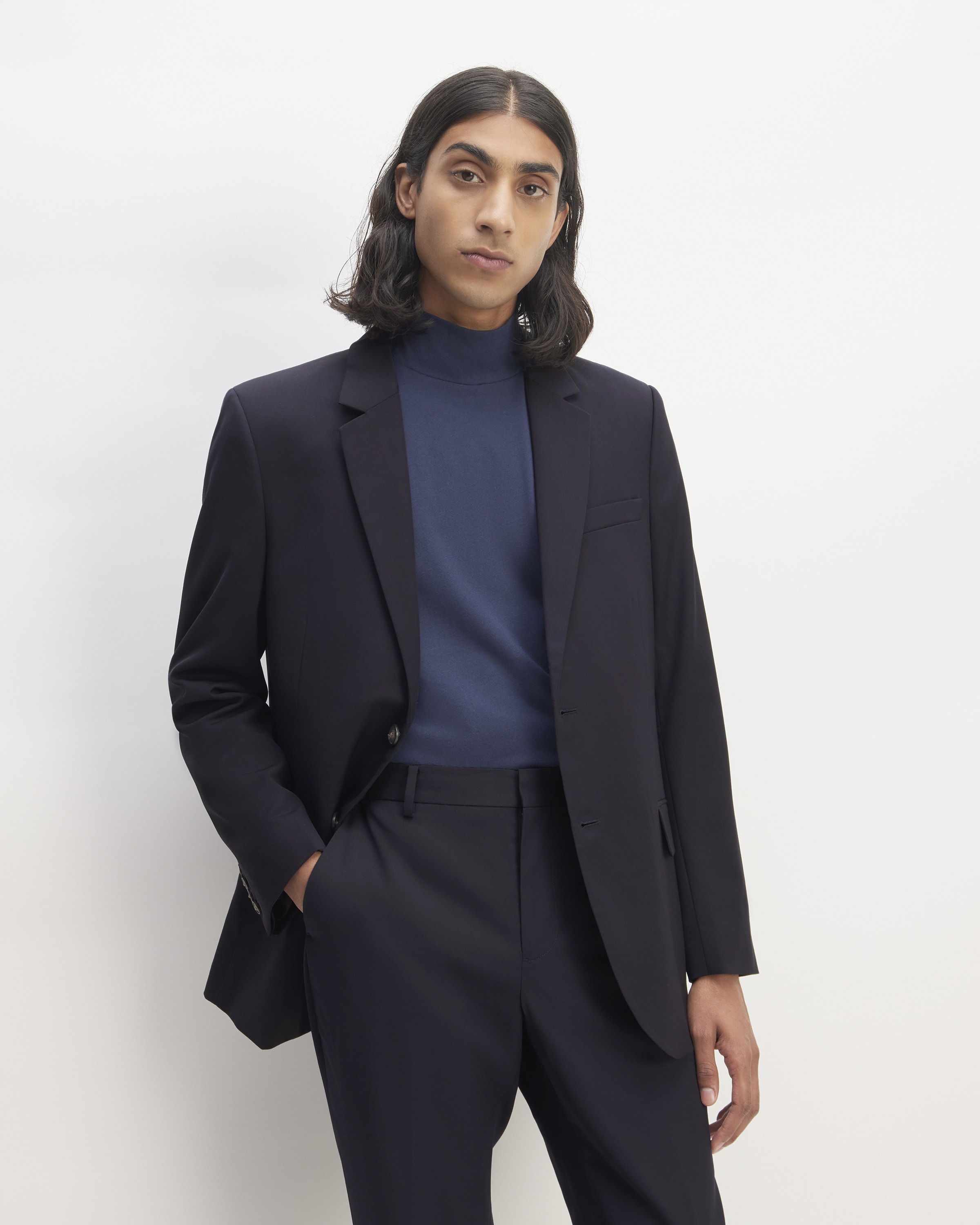 The Italian Wool Jacket Navy – Everlane