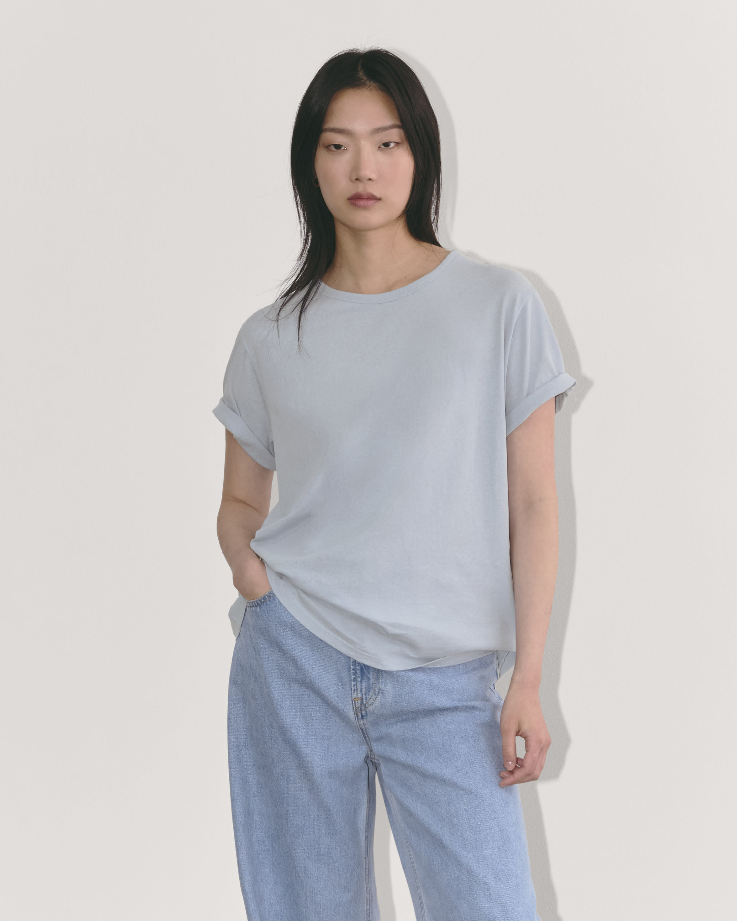 Jenna Tee (Slate Blue)