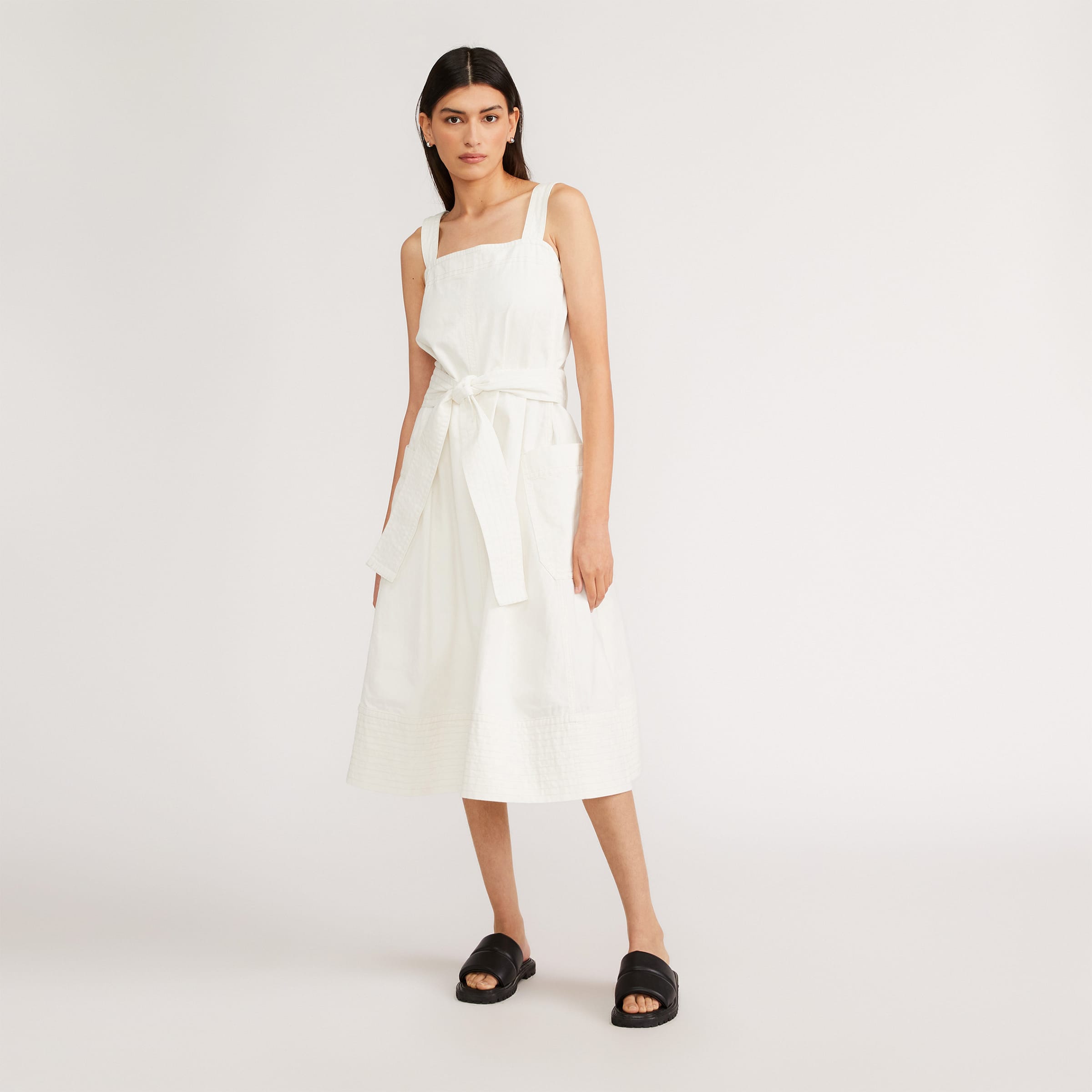 ワンピース WOOL HERRINGBONE DRESS BORDERS atBALCONY Herringbone Dresses | Brooks Brothers