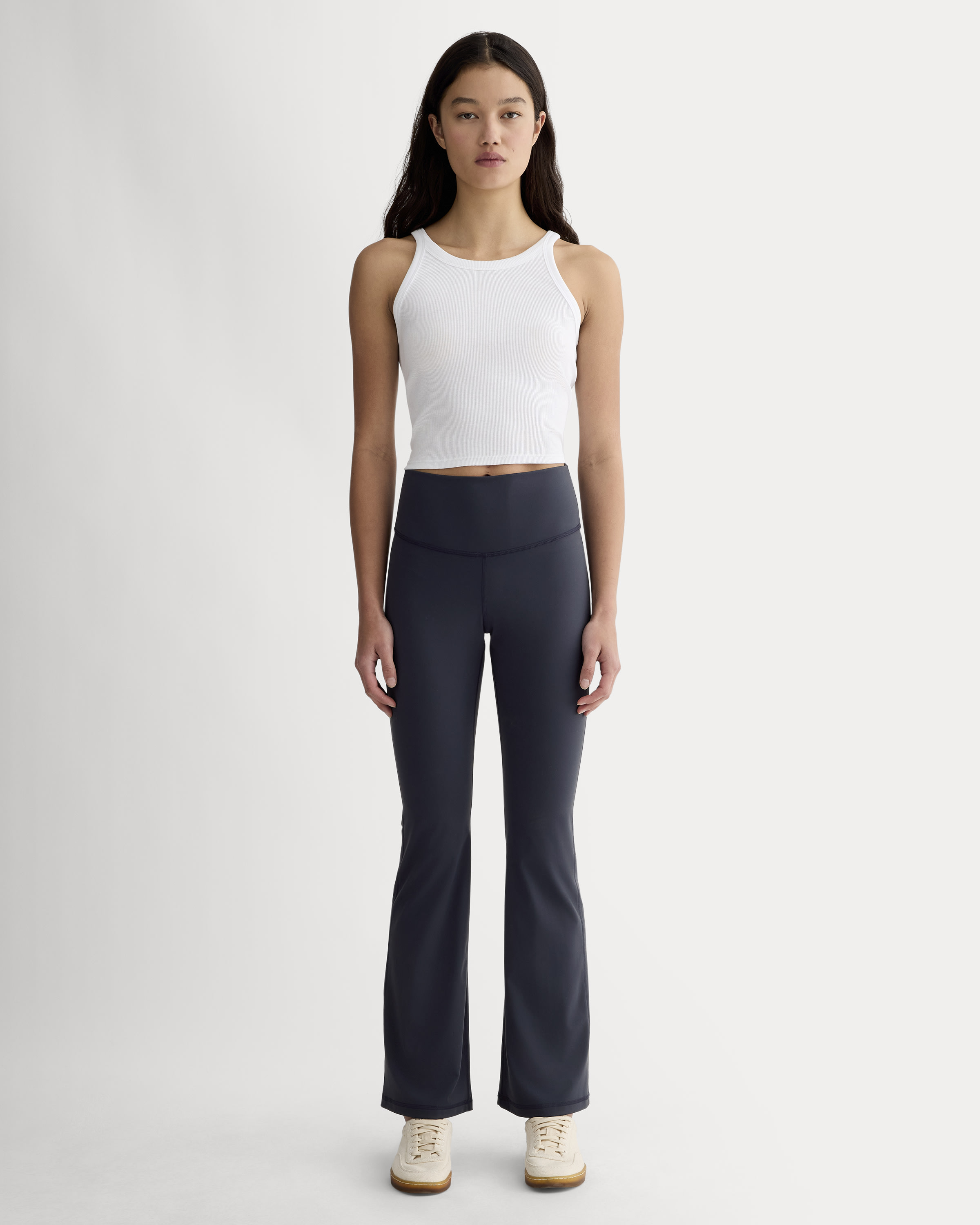 Kick Flare Leggings - Navy
