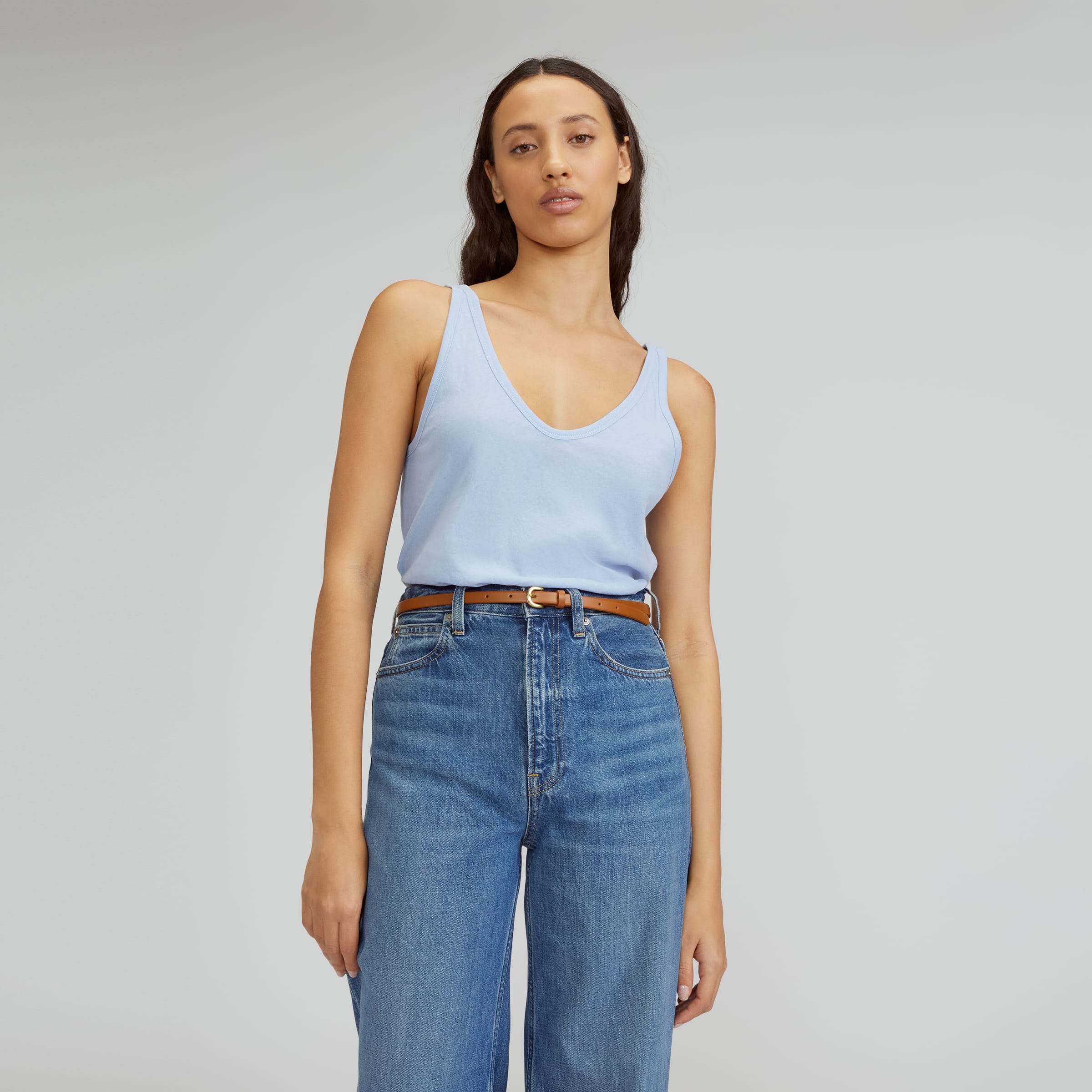 The Air Cami Periwinkle – Everlane