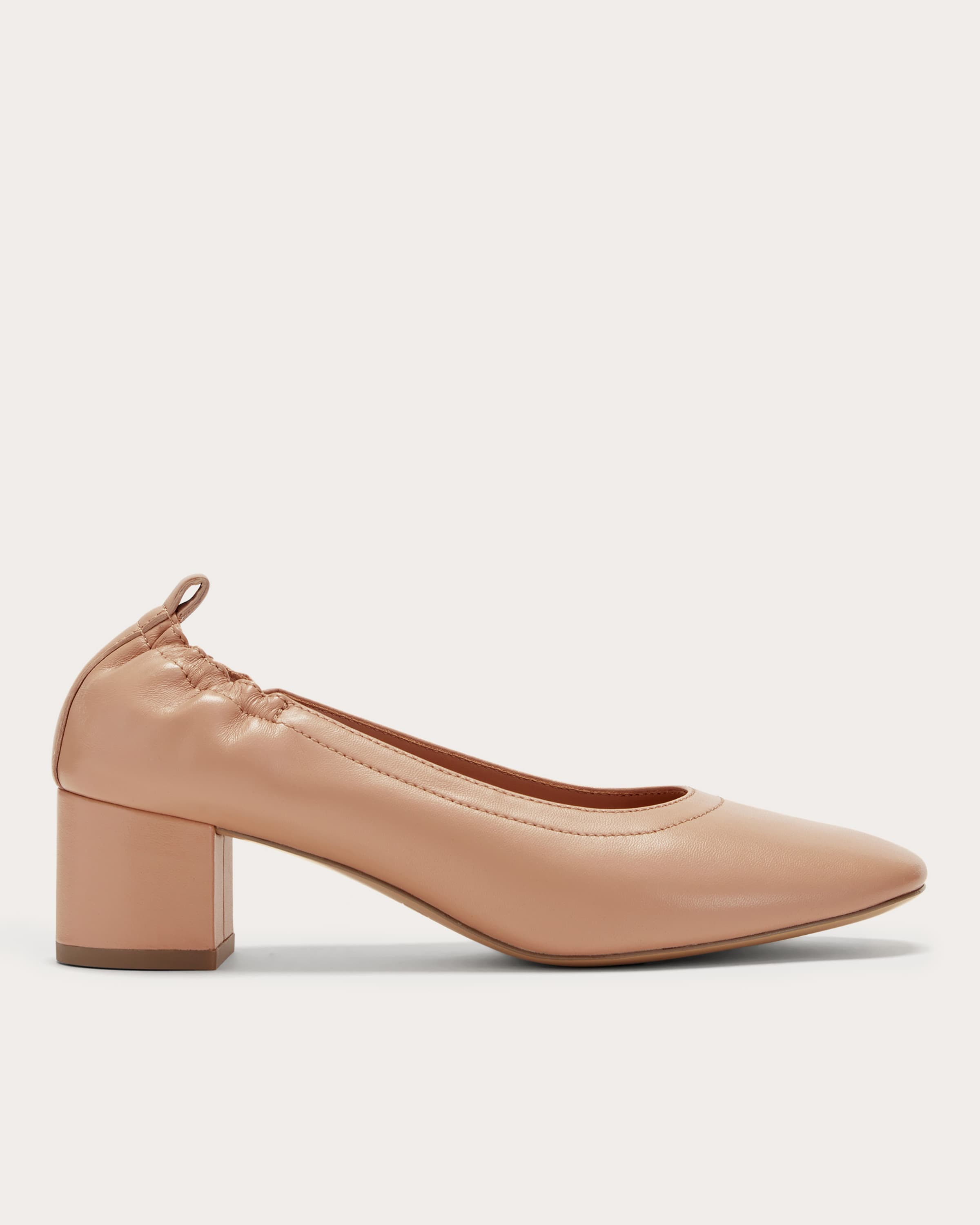 tan leather heels