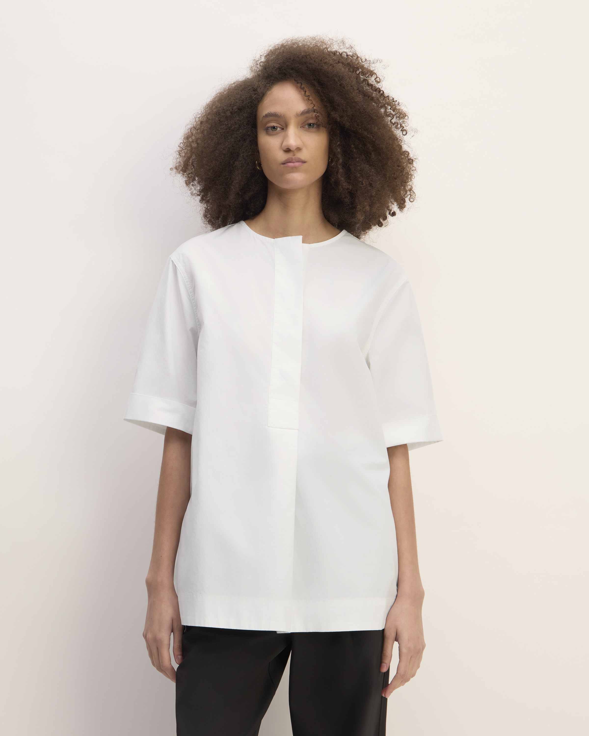 The Supima® Cotton Tunic White – Everlane