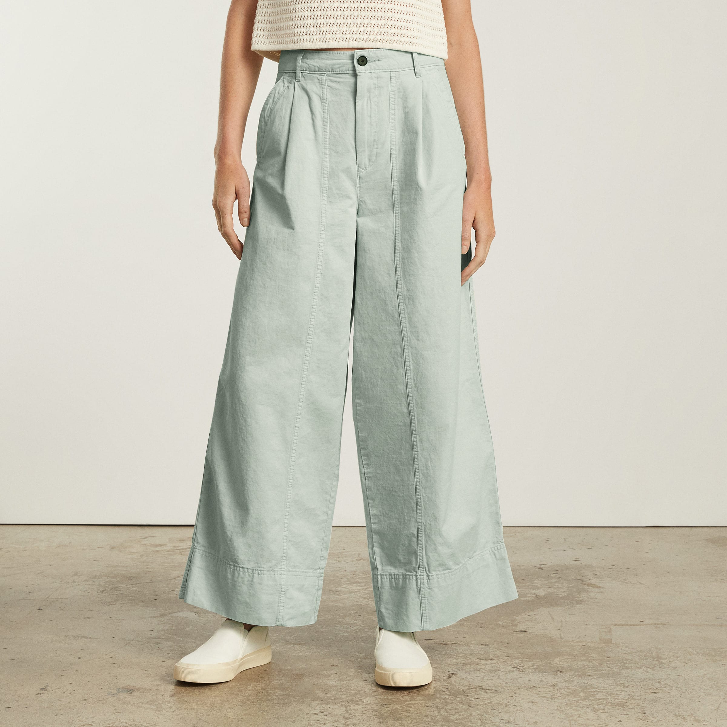 The Tourist Pant Ice Blue Everlane