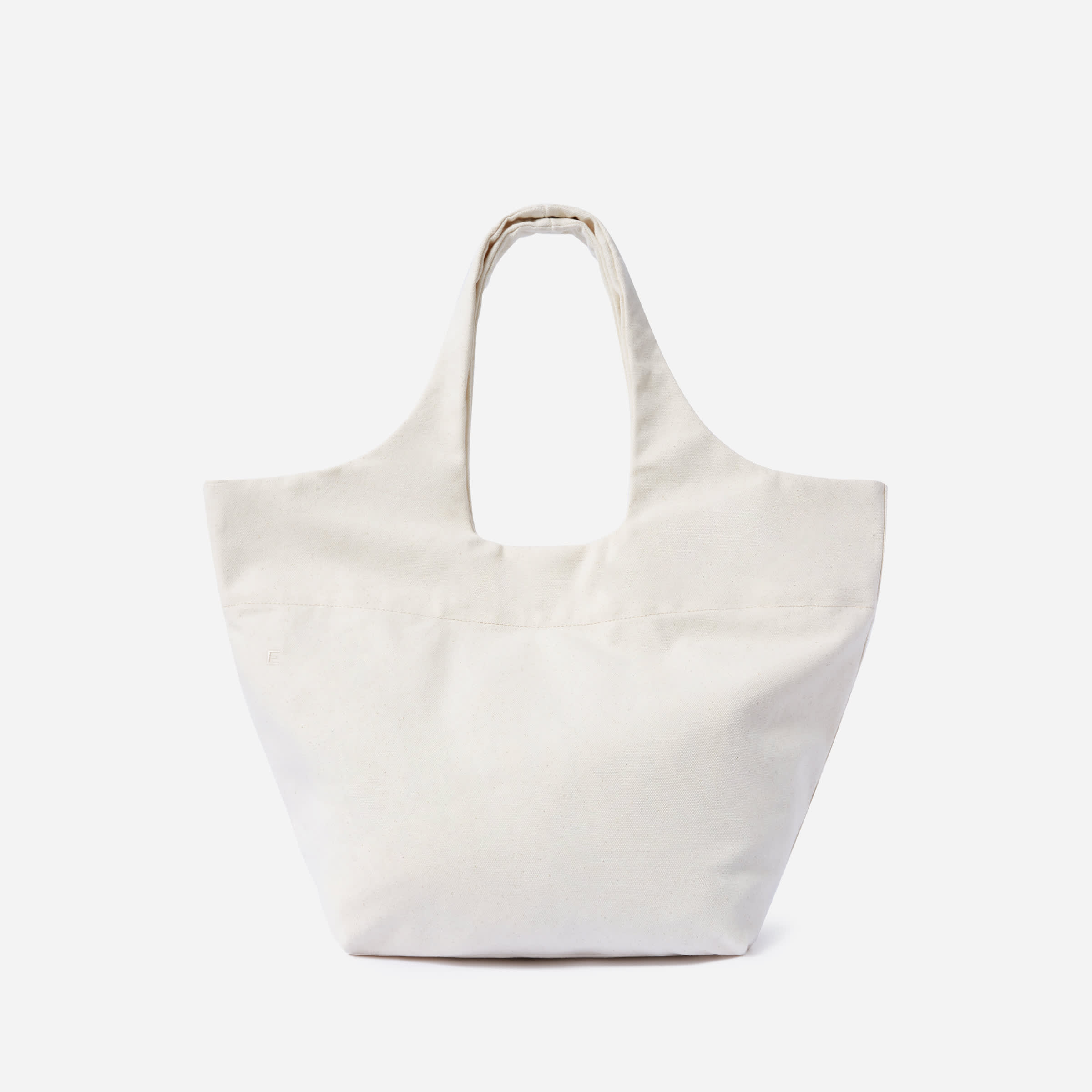 The Canvas Basket Tote Natural – Everlane