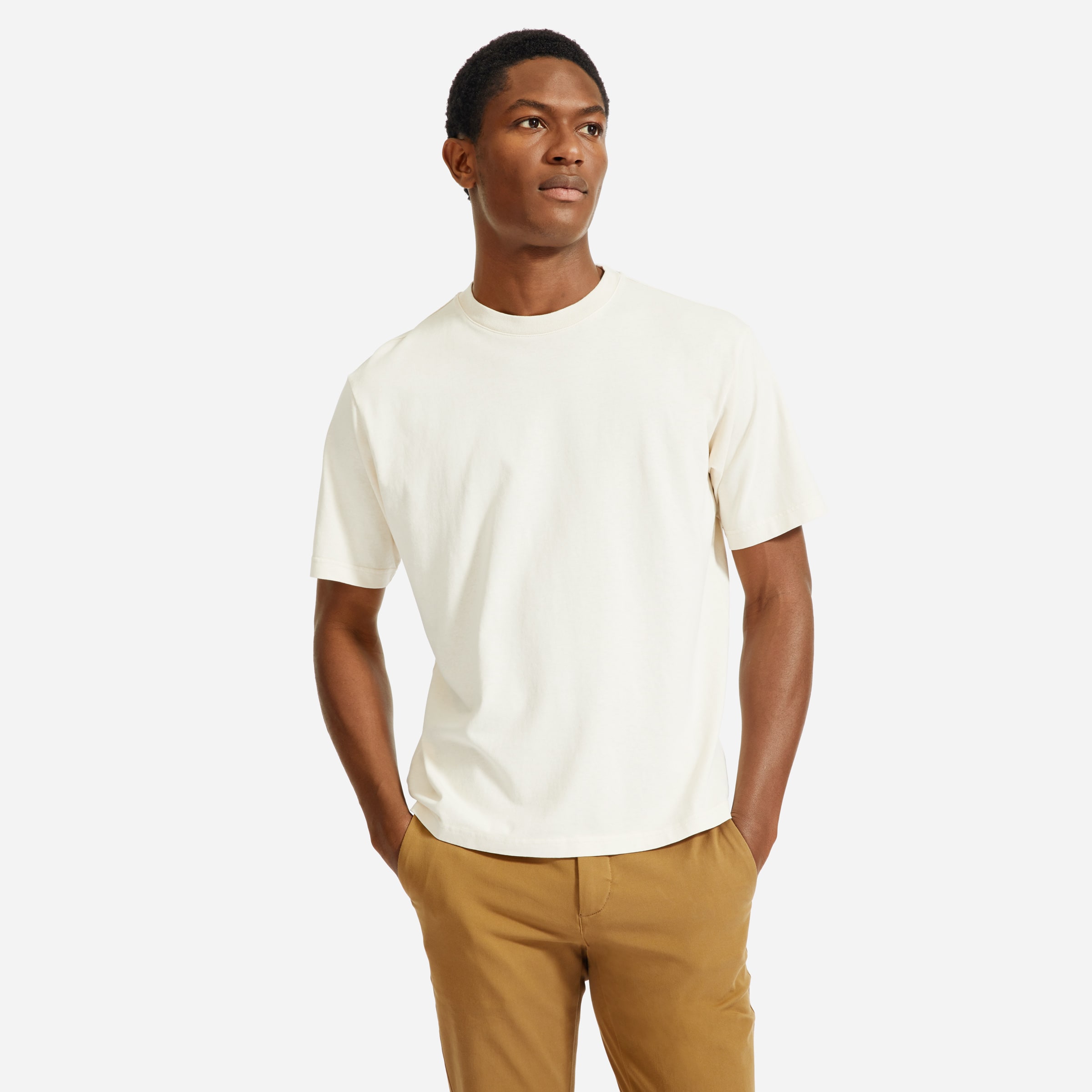 The Premium-Weight Relaxed Crew | Uniform Canvas – Everlane