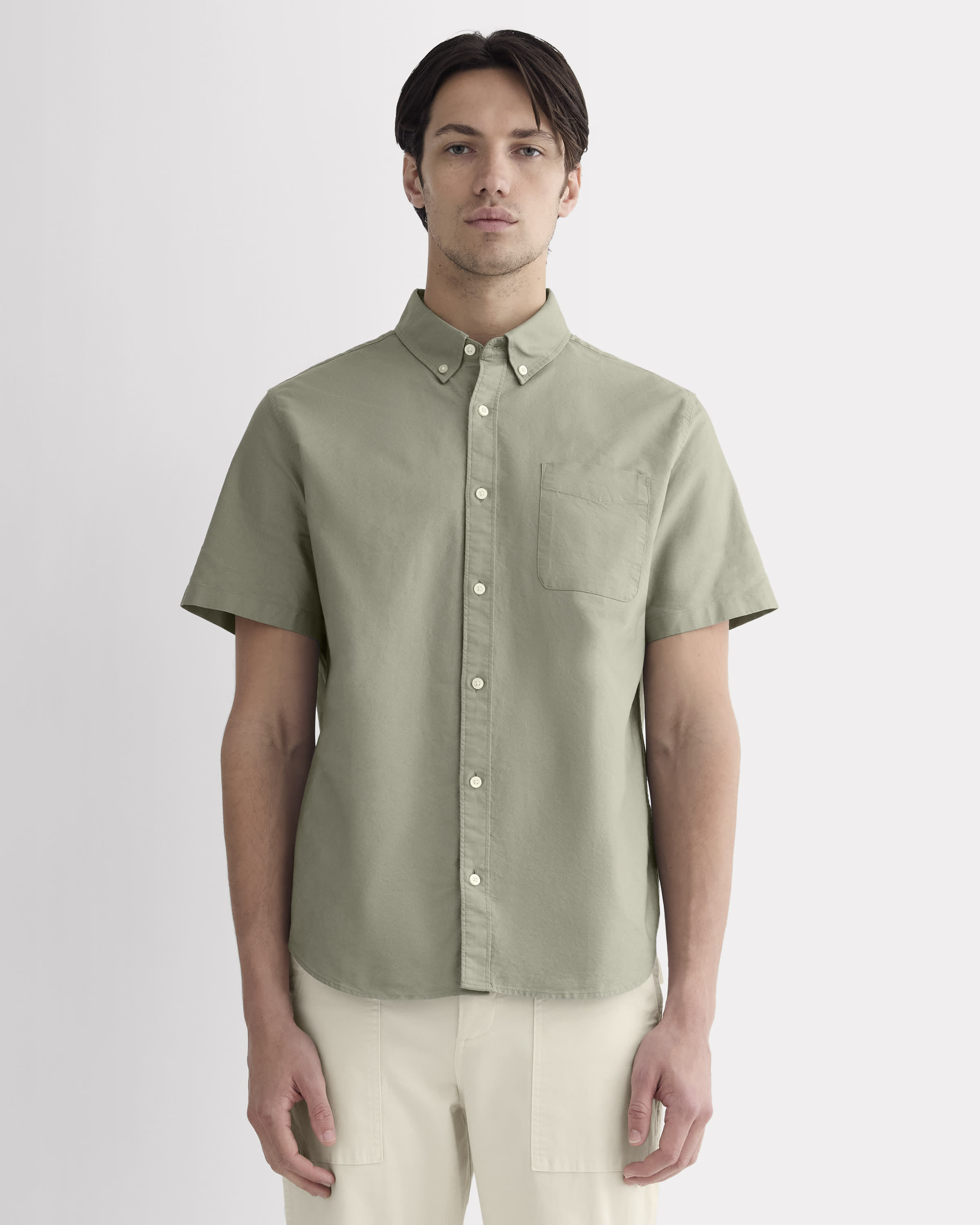 【everyone】short sleeve oxford shirt Men's Short Sleeve Executive Oxford Dress Shirt | Red Kap®