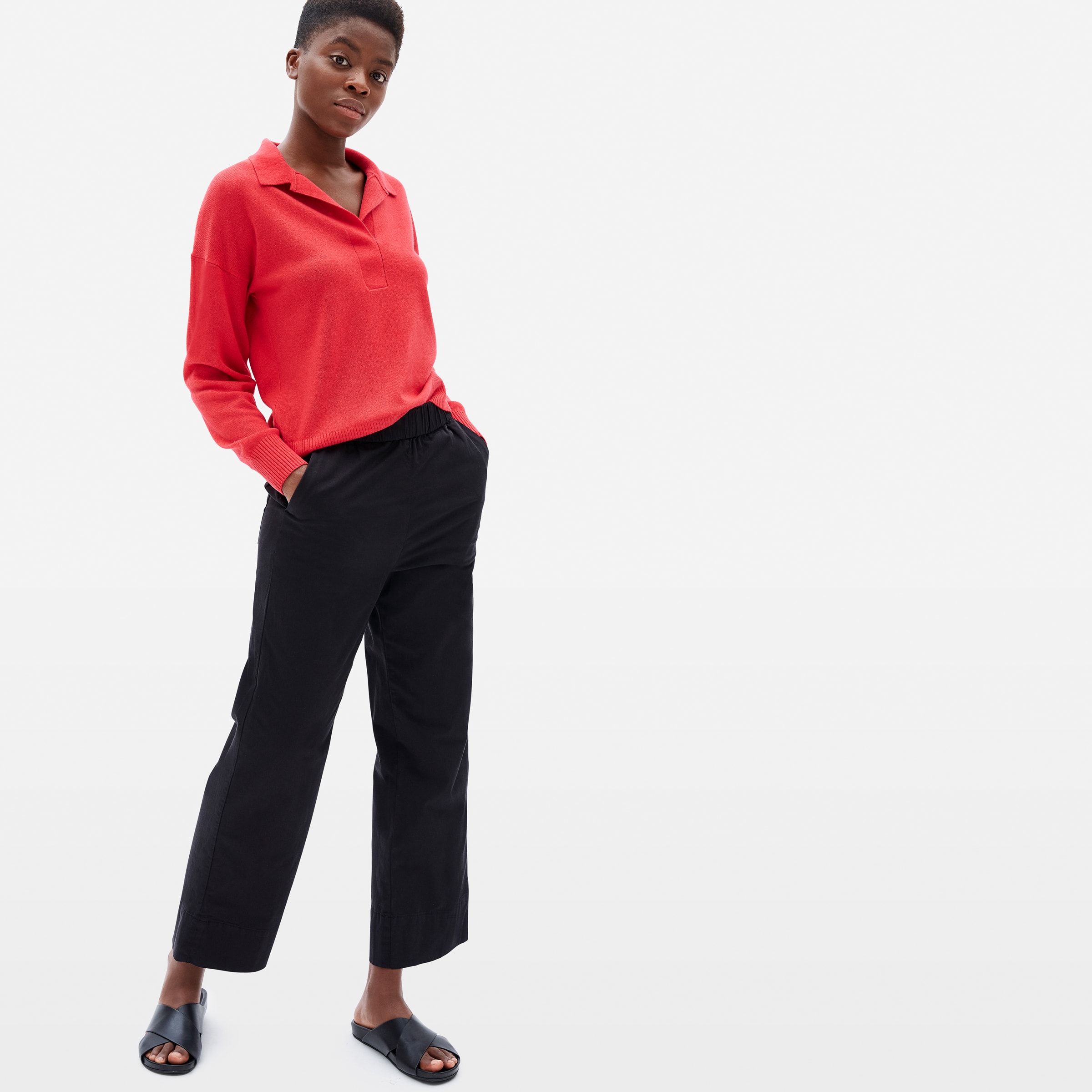 The Cashmere Polo Cactus Flower – Everlane