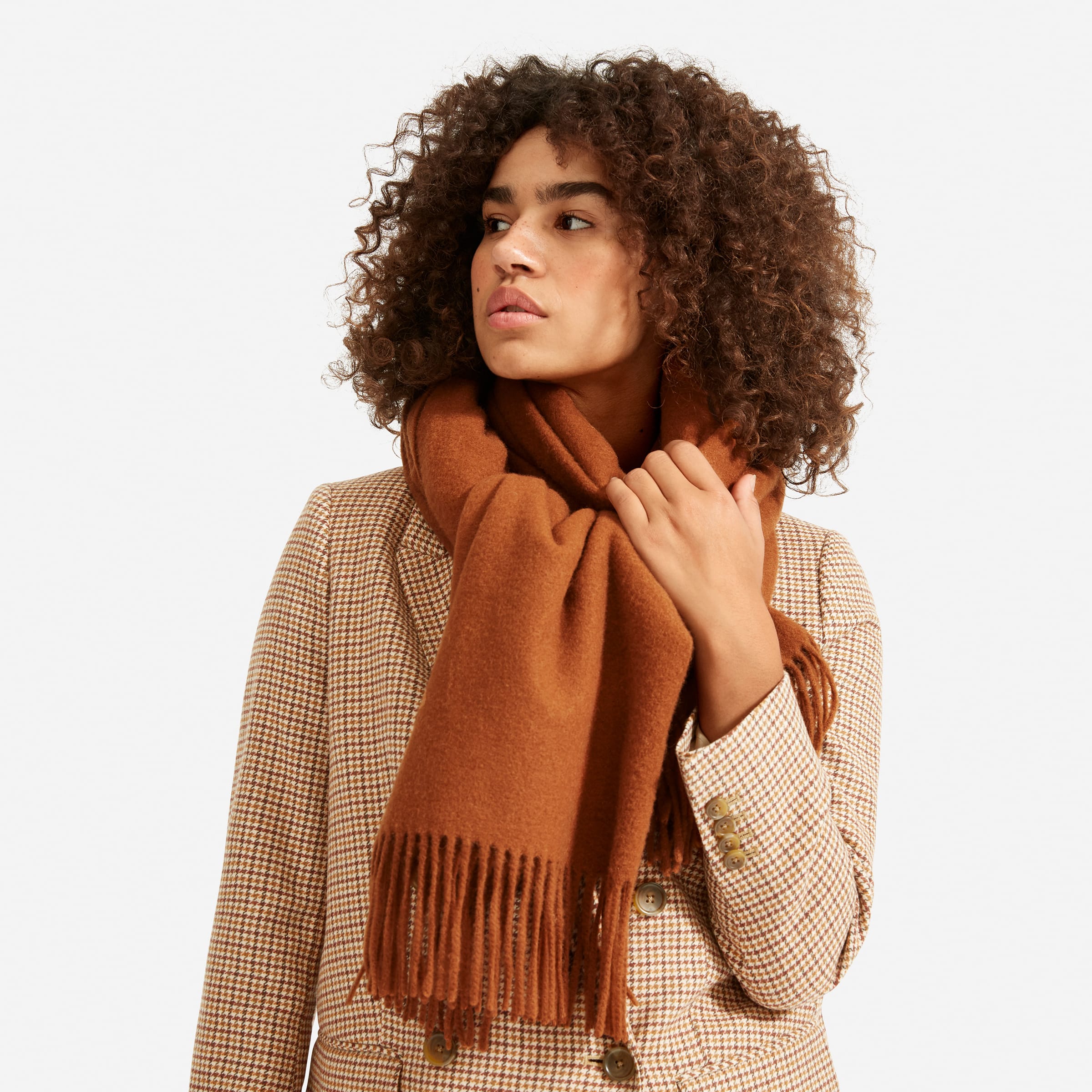 The Wool-Cashmere Blanket Scarf