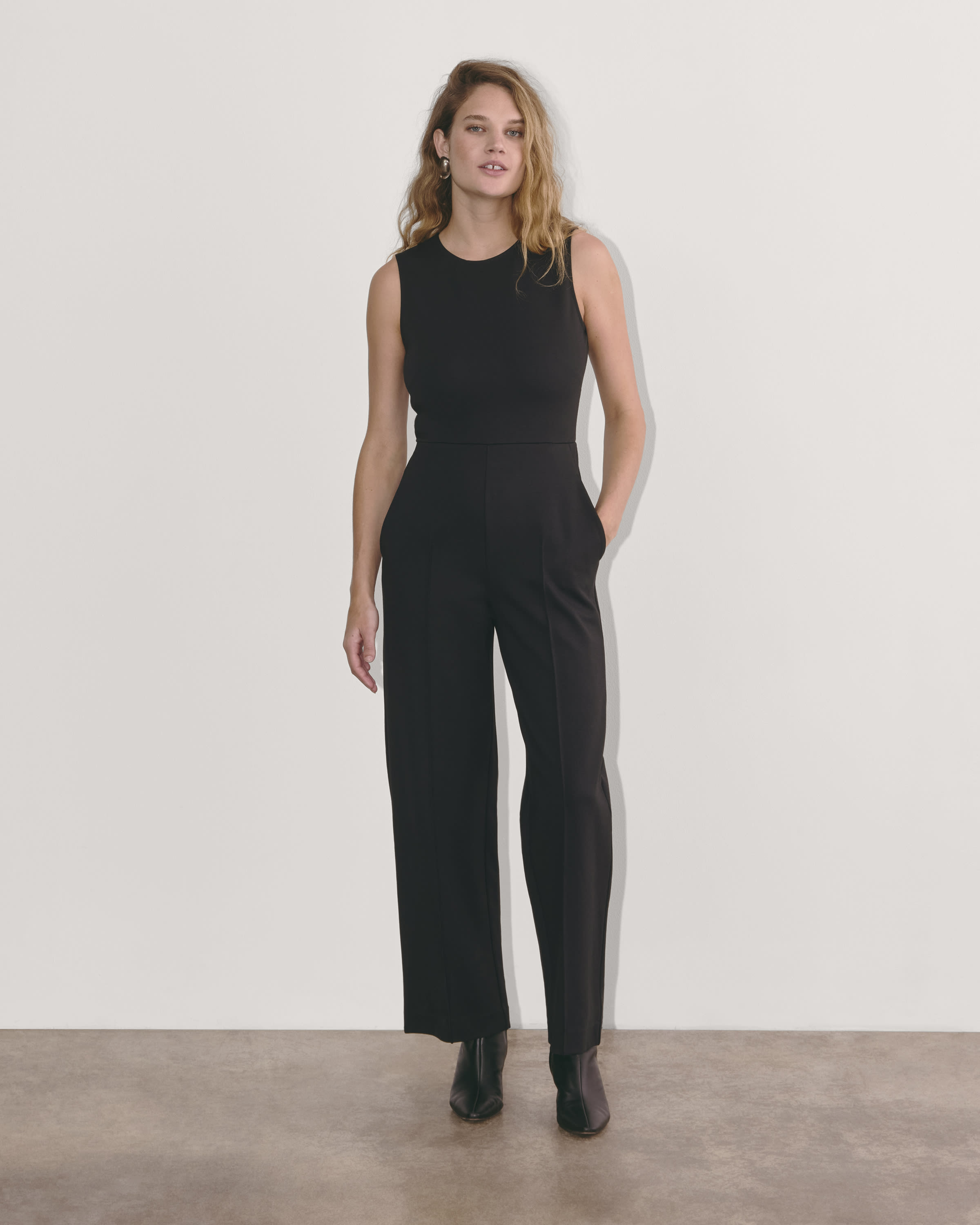 The Dream Jumpsuit Black Everlane